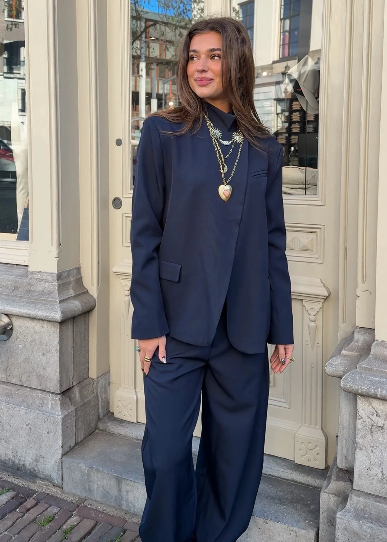 Igone Blazer Navy - Image 7