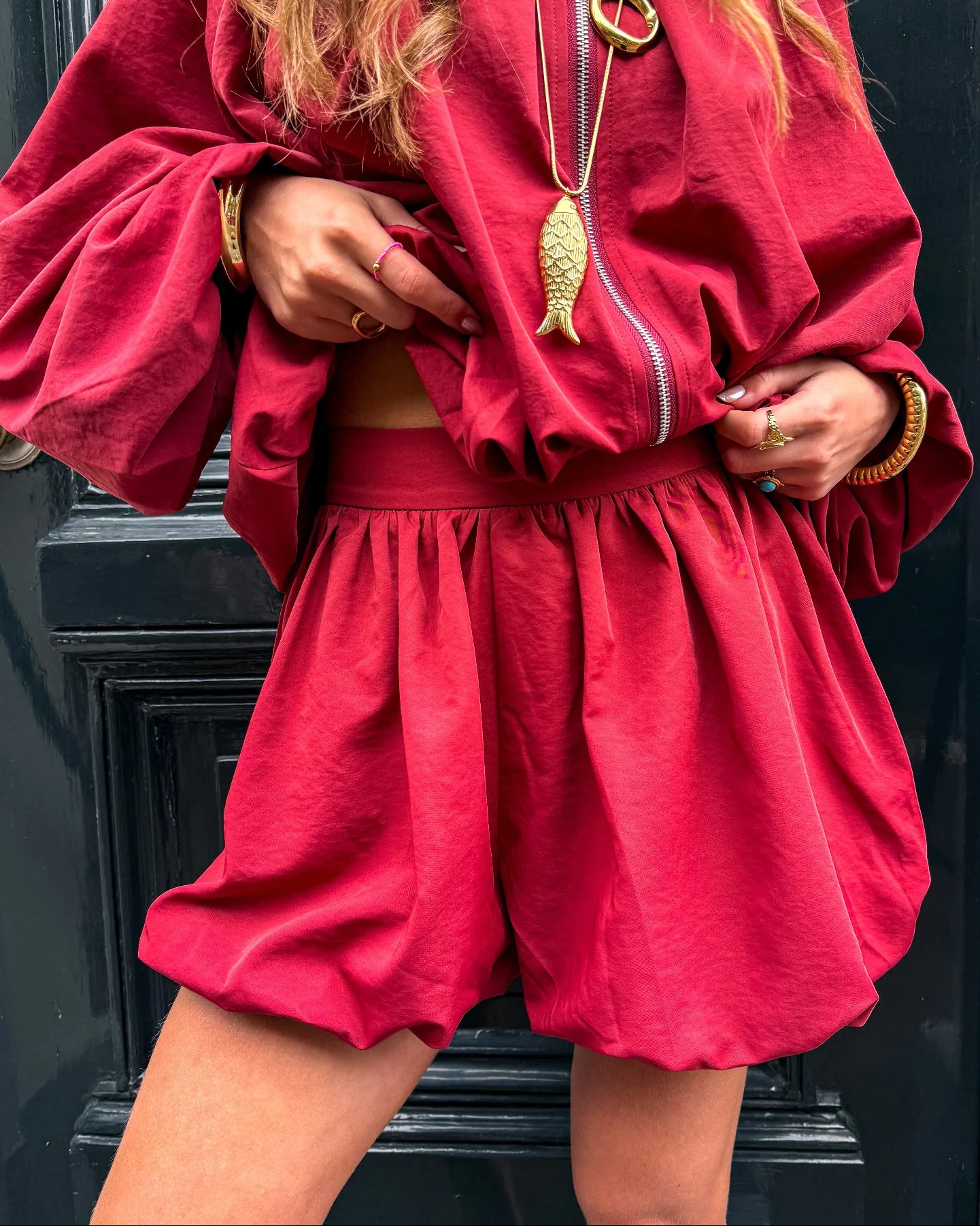 Inaya Balloon Short Rood