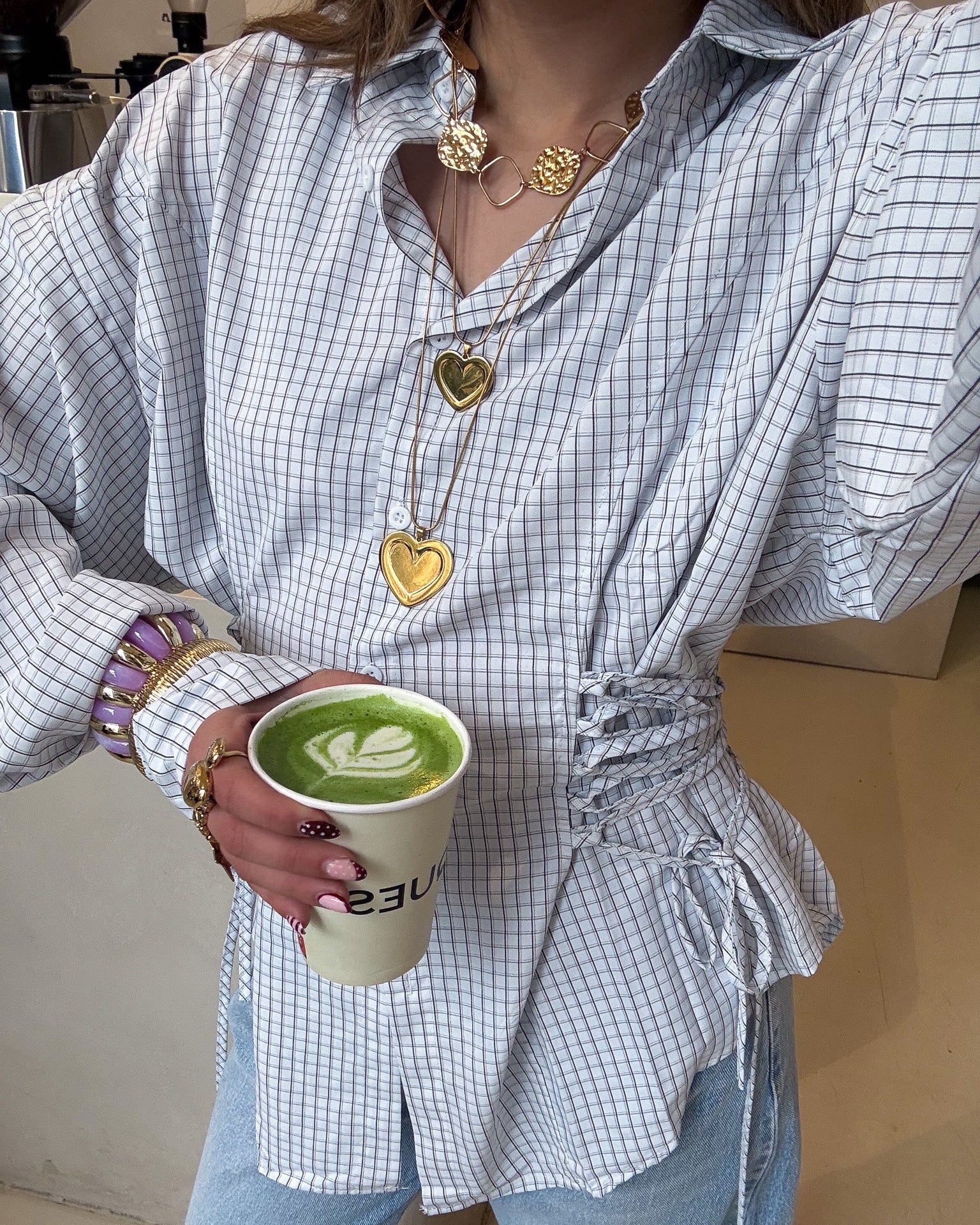 Mystic Love Ketting Goud - Kort - Image 3