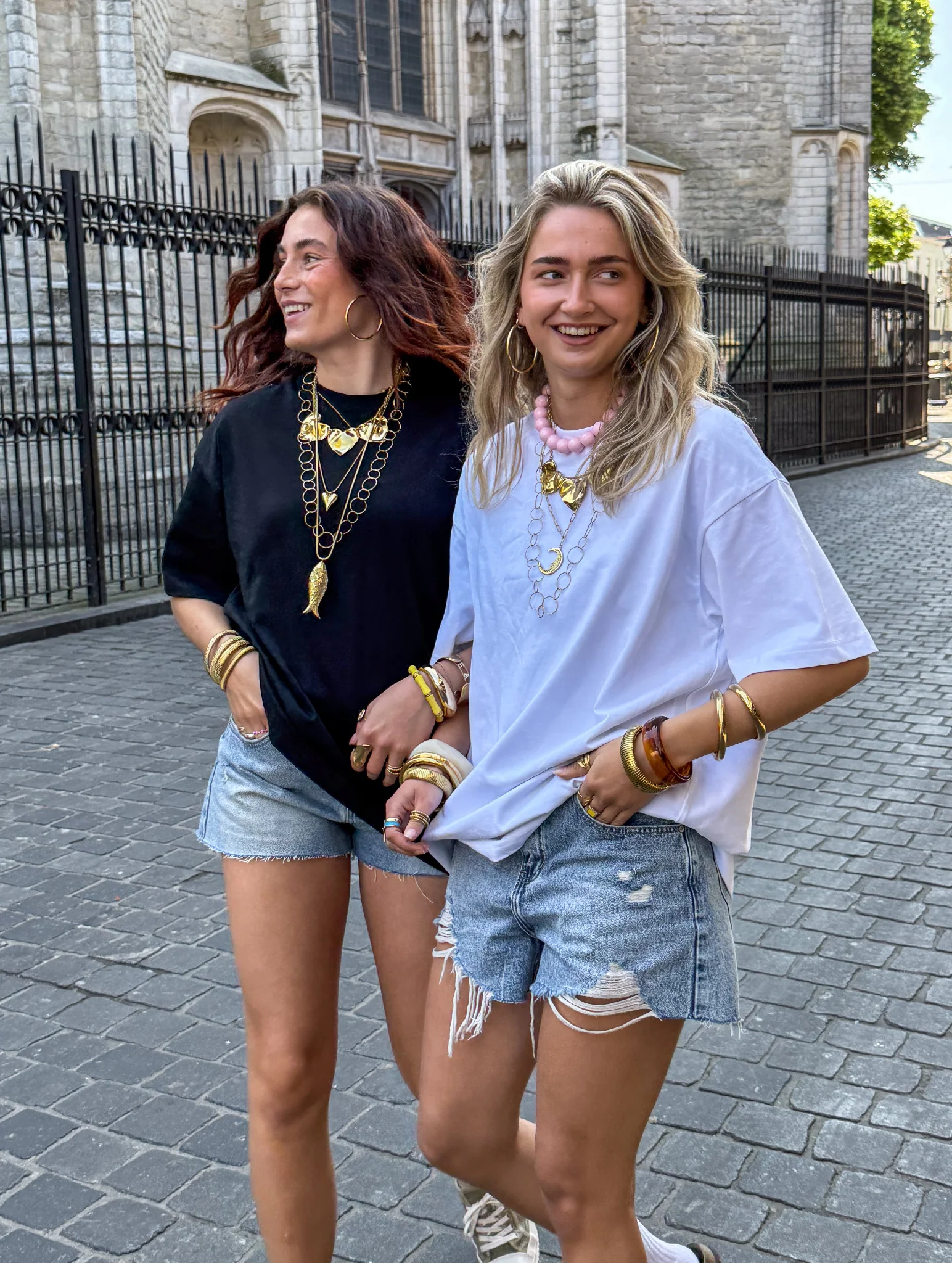 Jaimie Oversized Shirt Zwart - Image 4