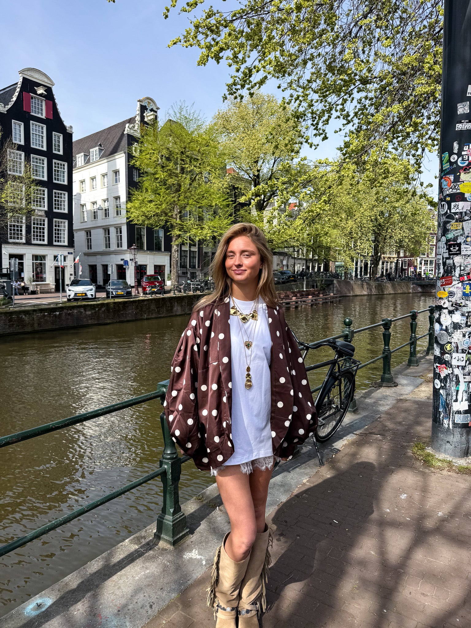 Jaimie Oversized Shirt Wit - Image 3