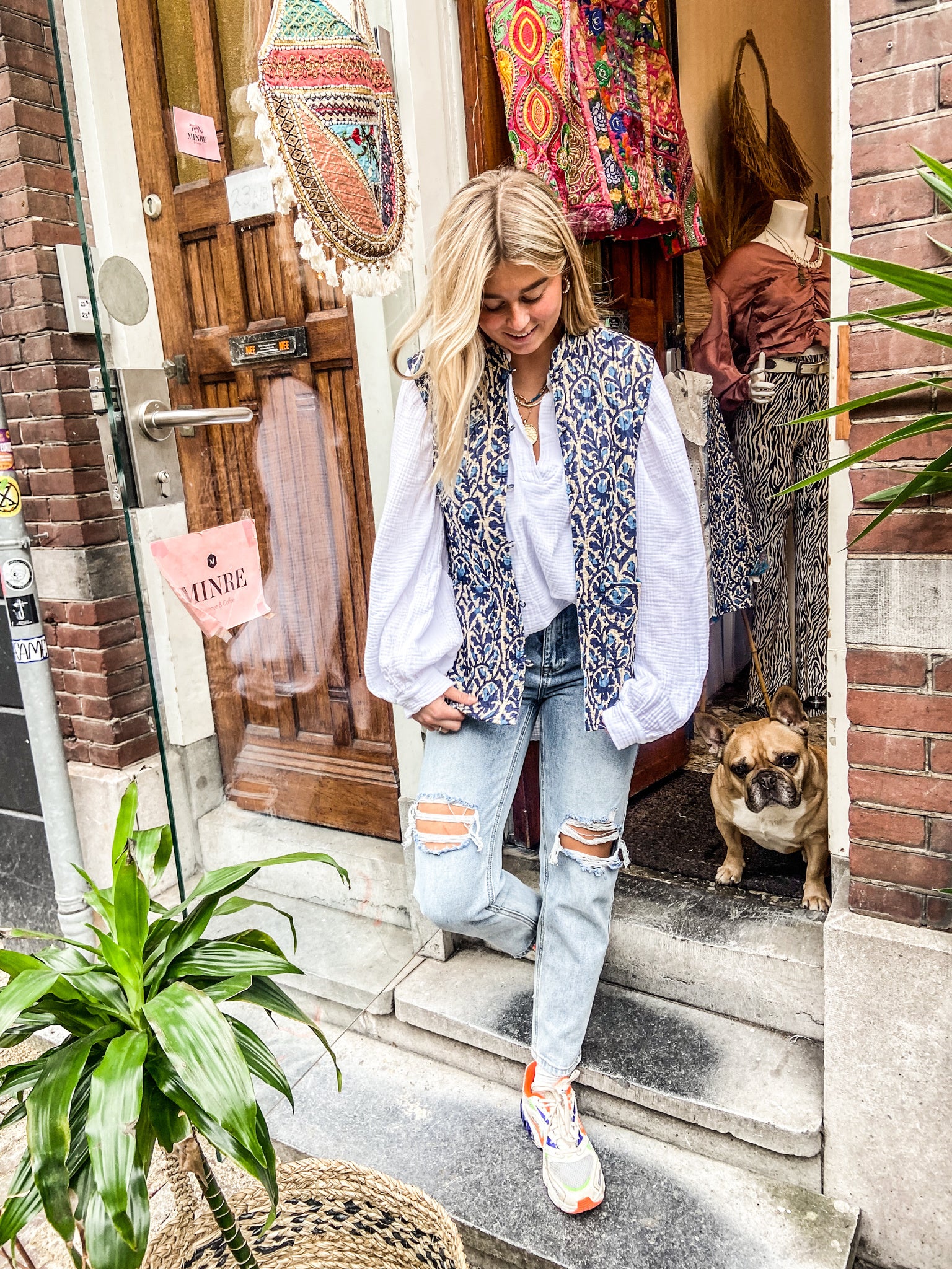 Jaina Gilet Aqua - Image 5