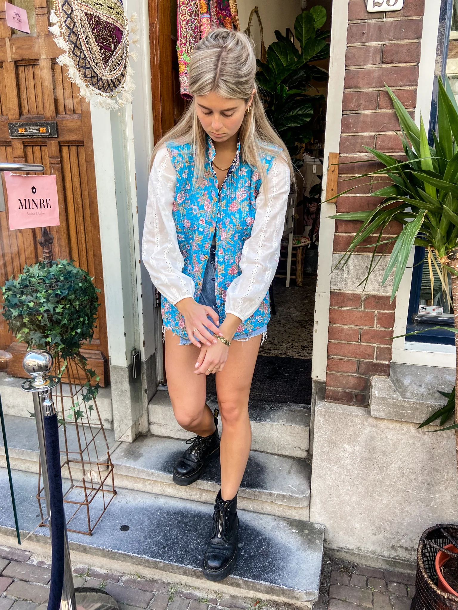 Jaina Gilet Aqua - Image 6
