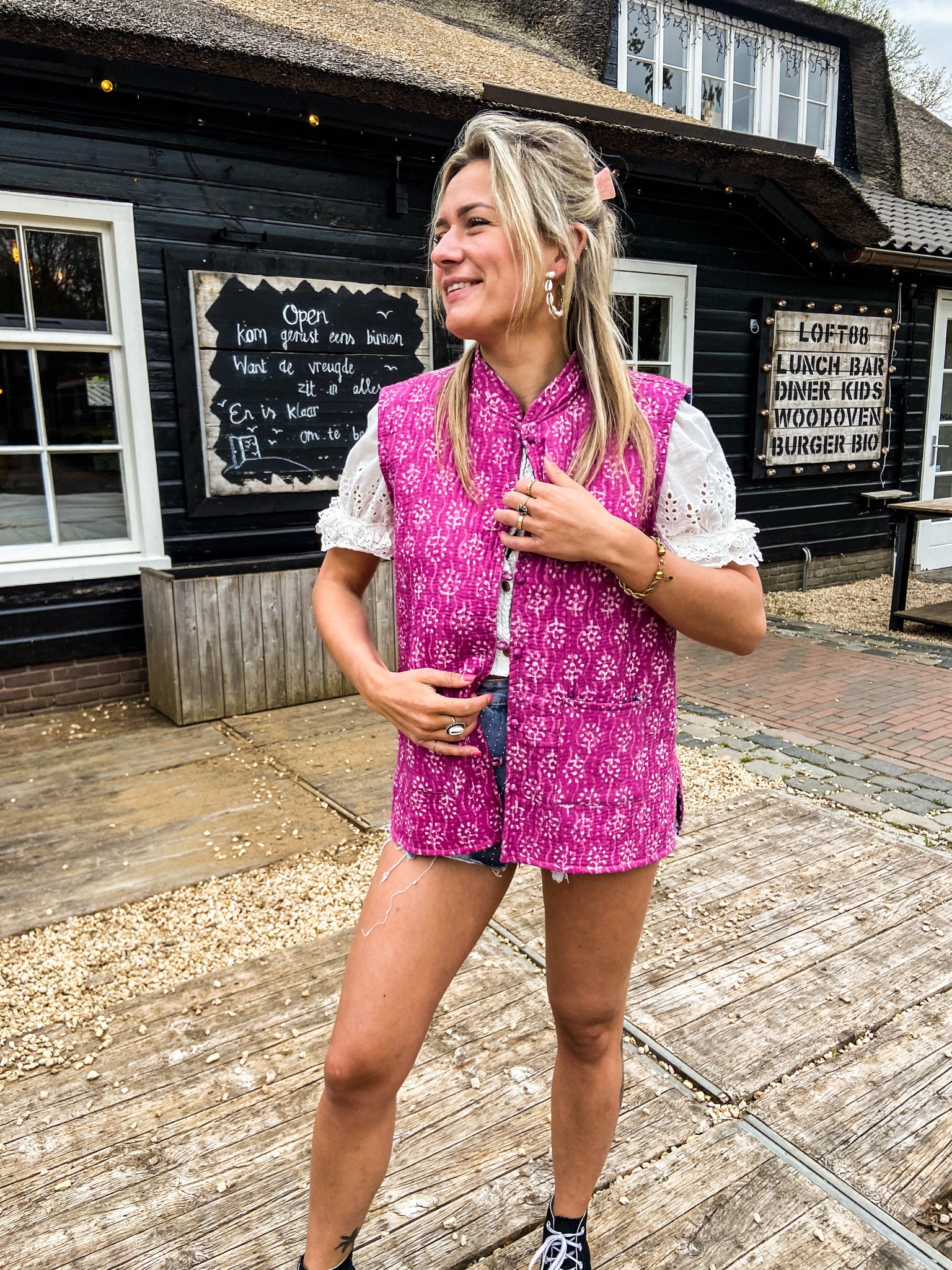 Jaina Gilet Pinktastic - Image 4
