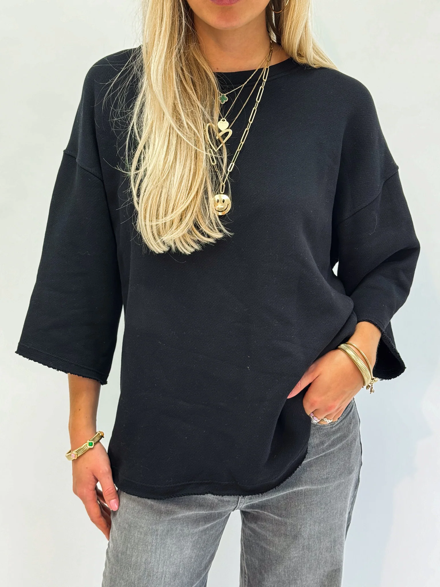 Jones Sweatshirt Zwart - Image 3