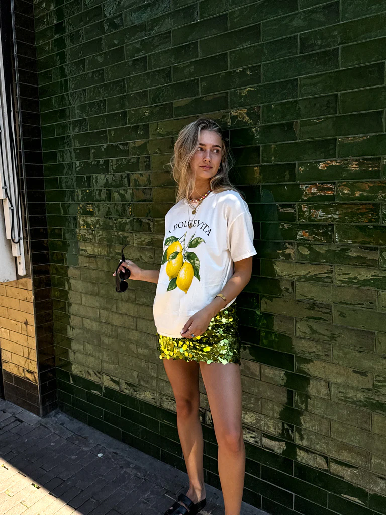 Joy Glitter Rok Groen - Image 4