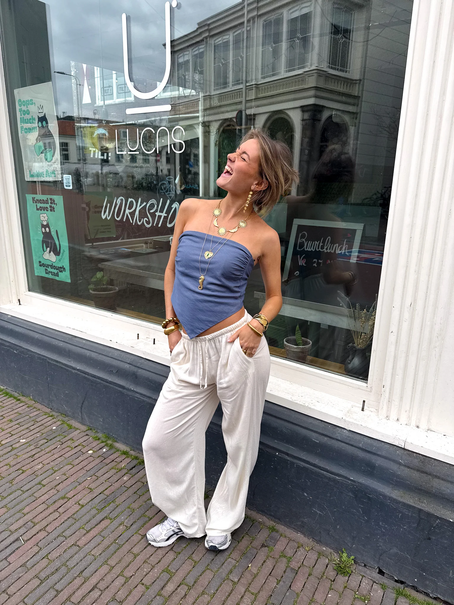 Juun Top Blauw - Image 4