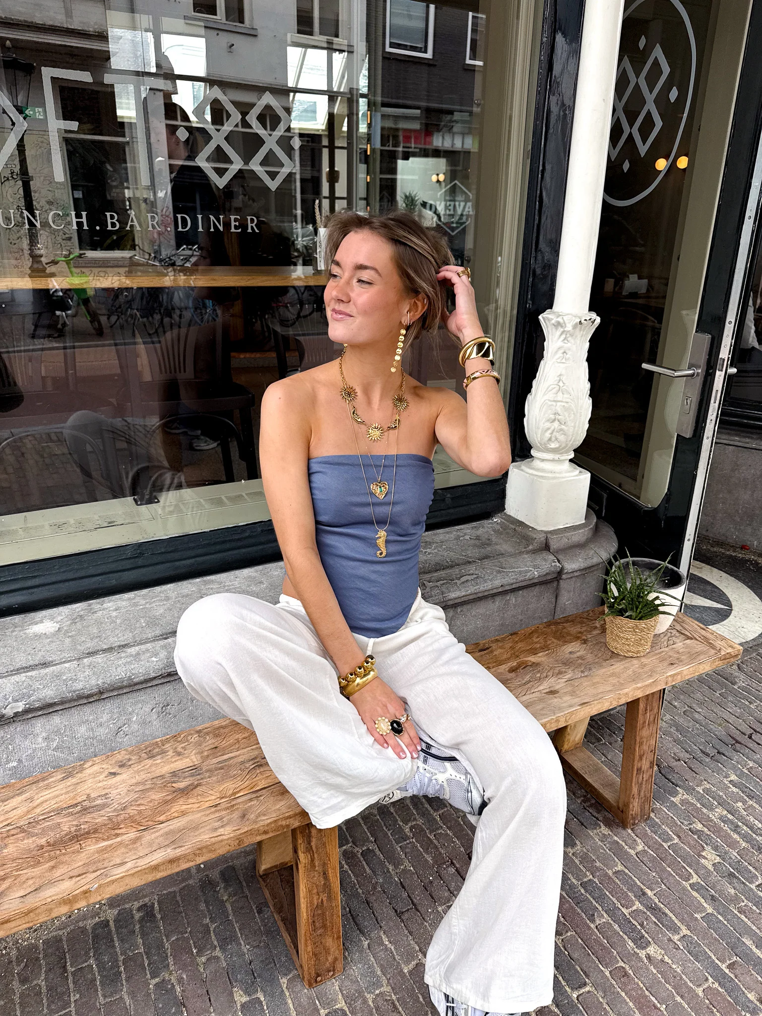 Juun Top Blauw - Image 5
