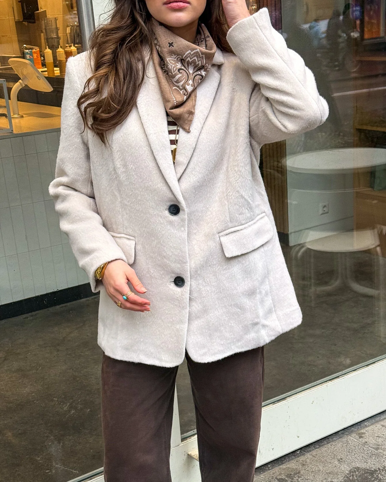 Kiara Blazer Beige - Image 4