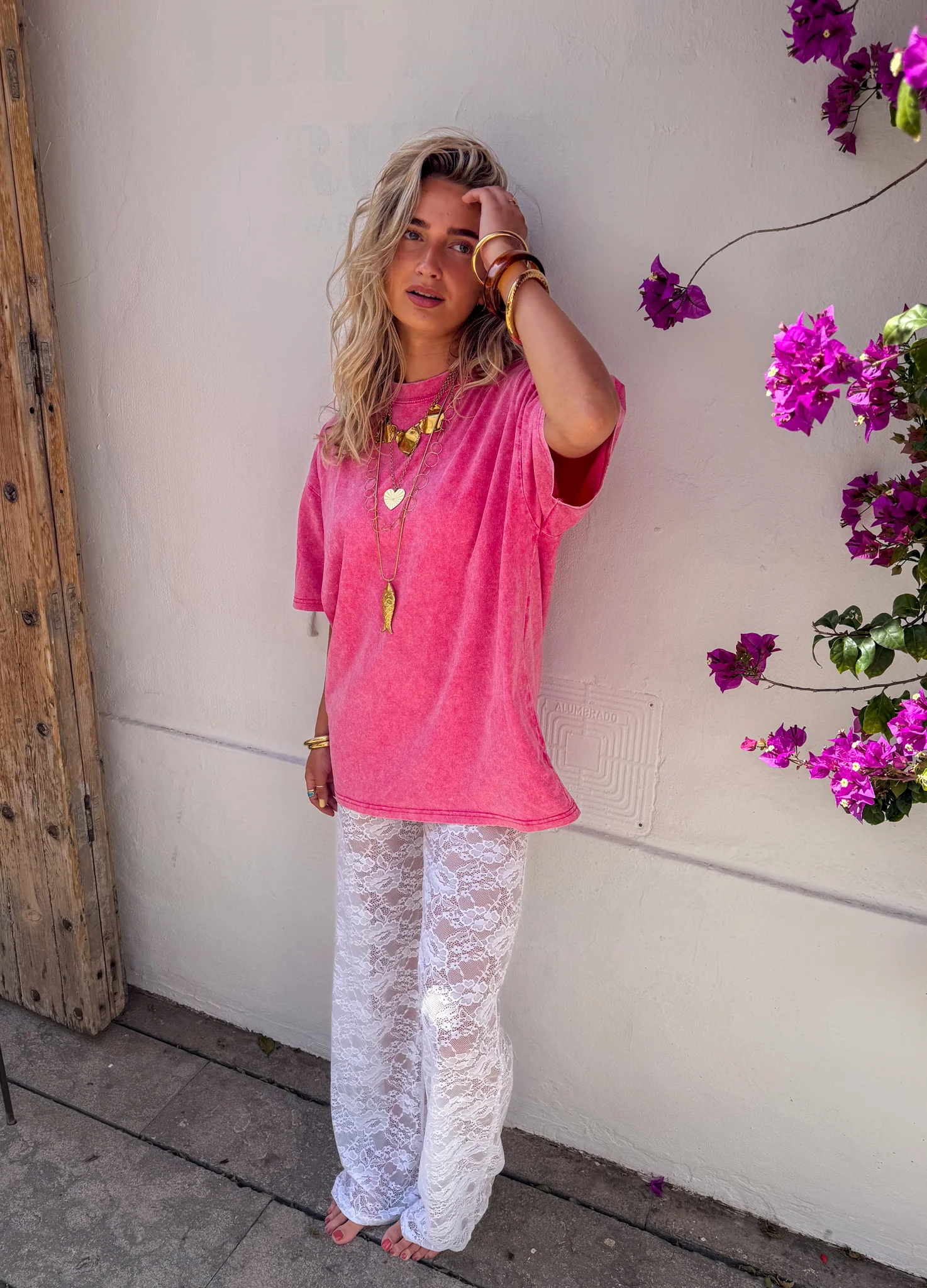 Lace Pants Wit - Image 8