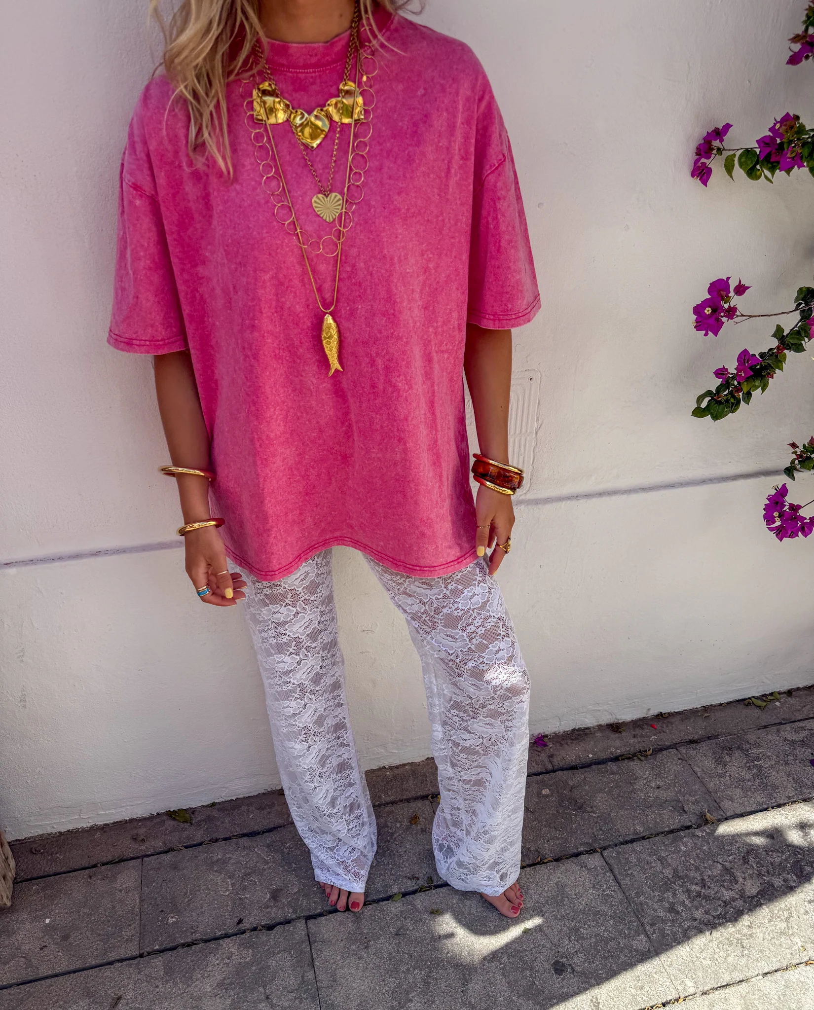 Lace Pants Wit - Image 9