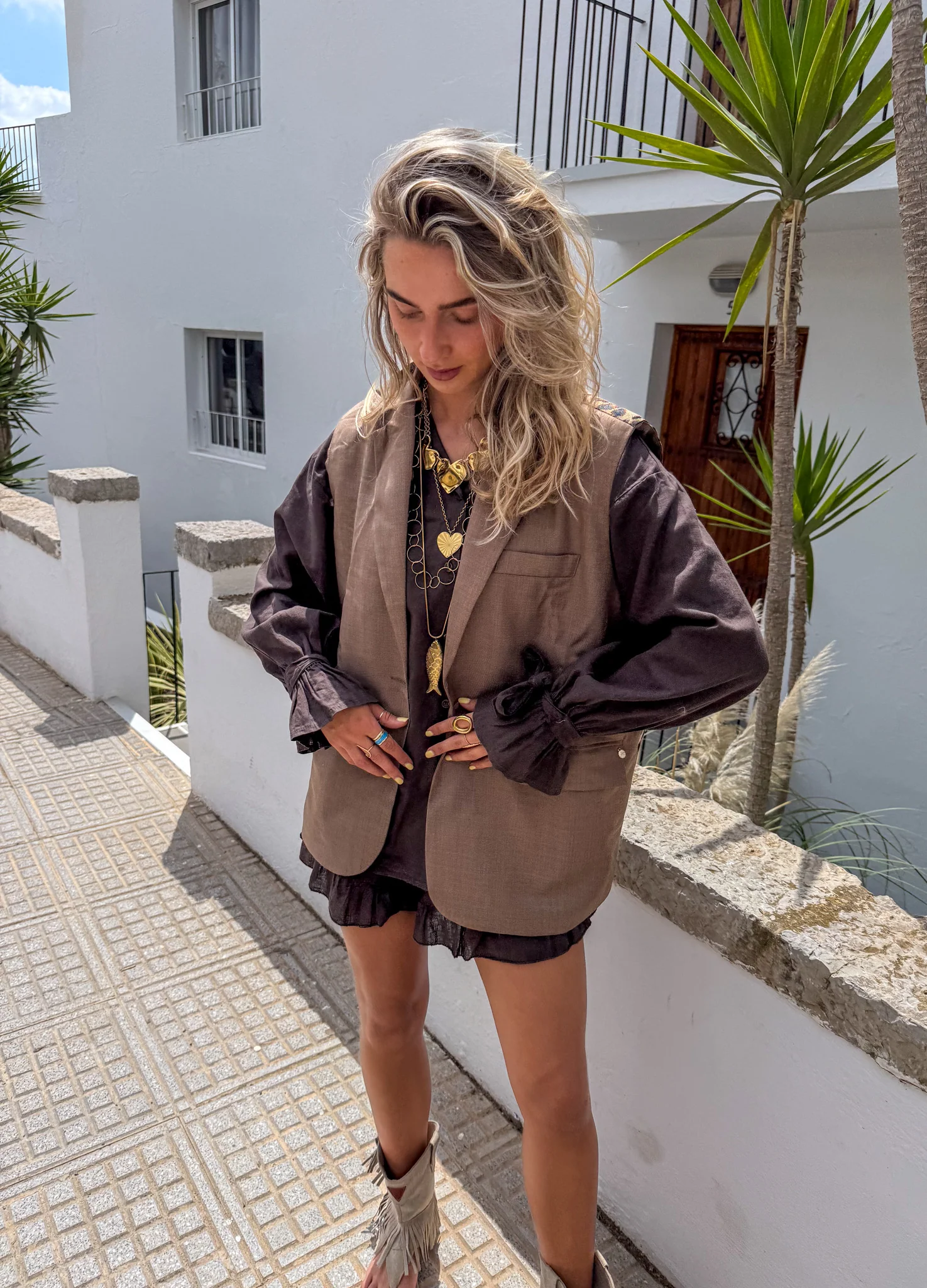 Leopard Gilet Split - Image 3