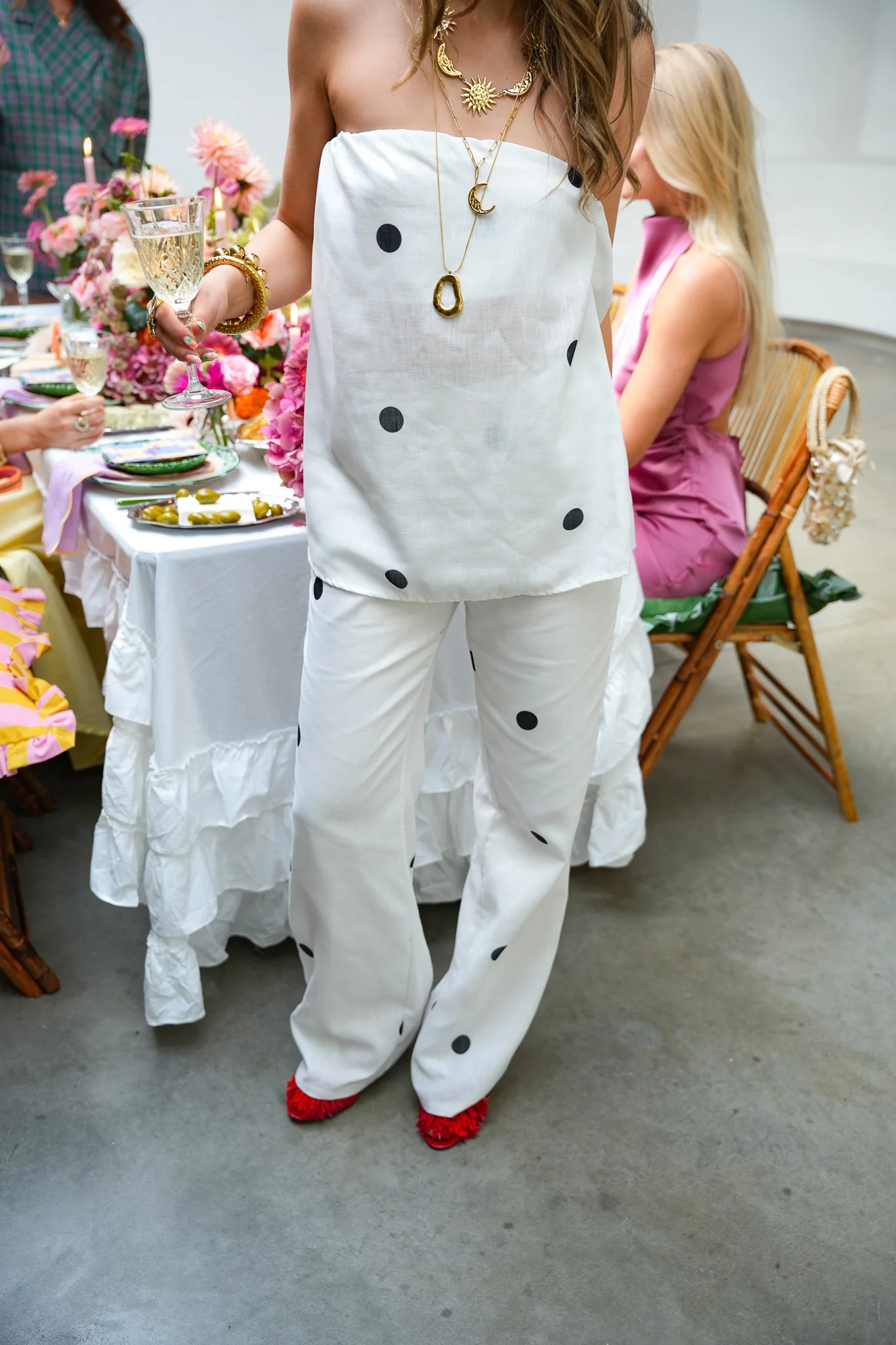 Libby Stippen Pantalon Wit - Image 4