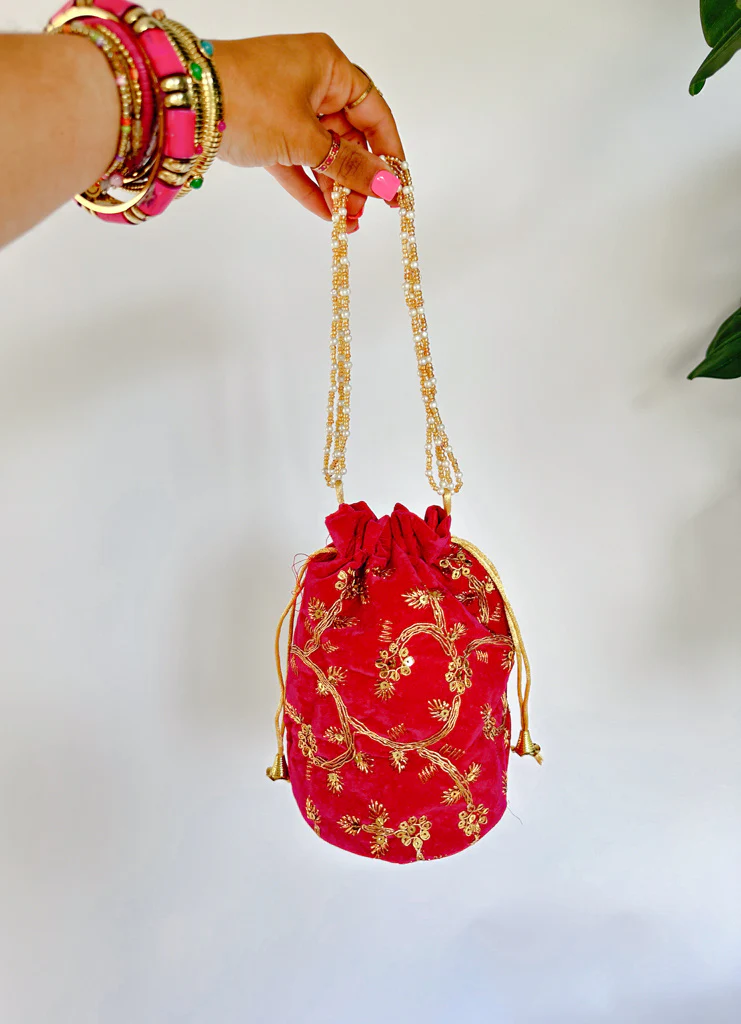 Lima Bucket Tas Fuchsia - Image 5