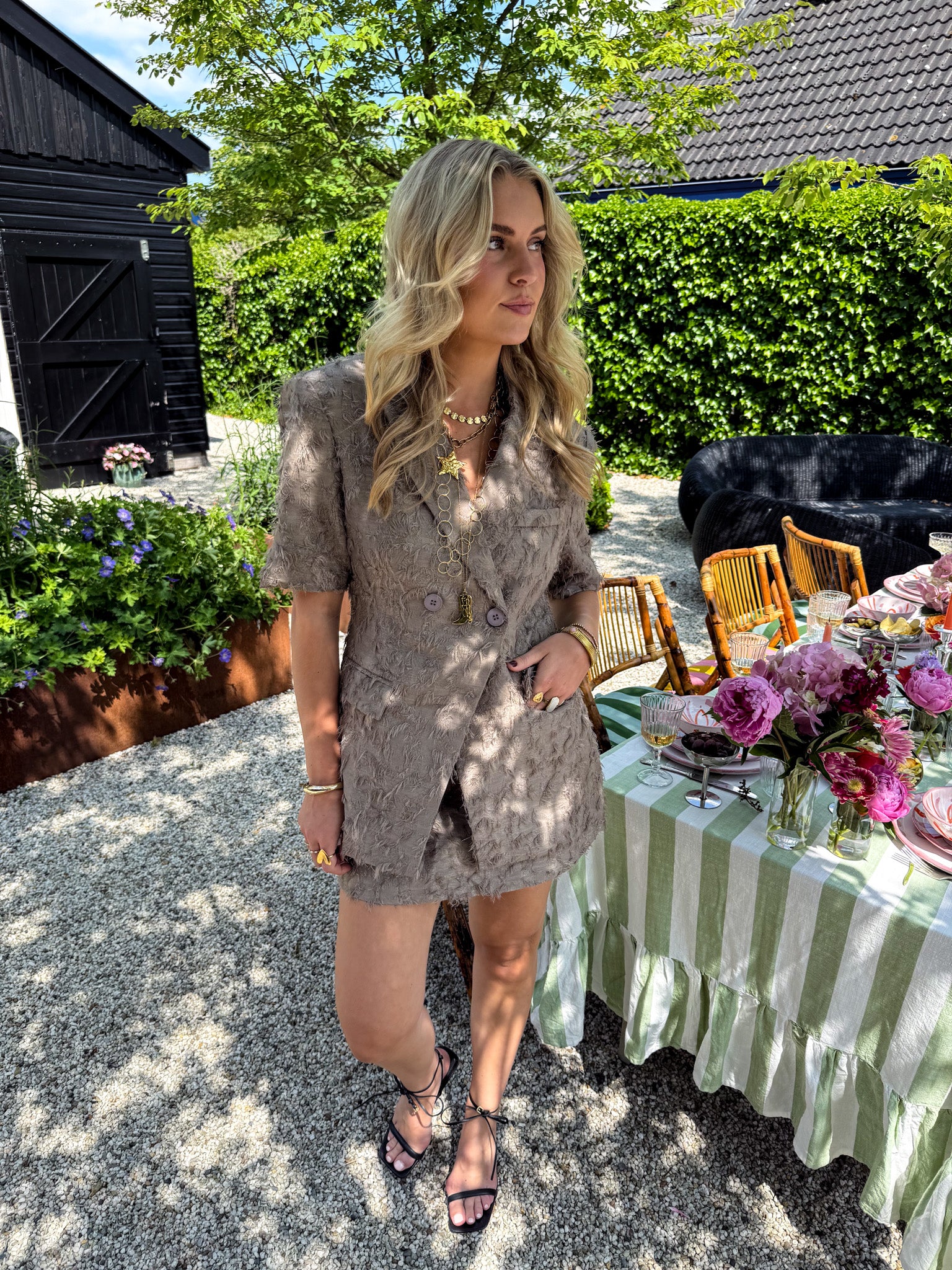 Lina Blazer Khaki - Image 5