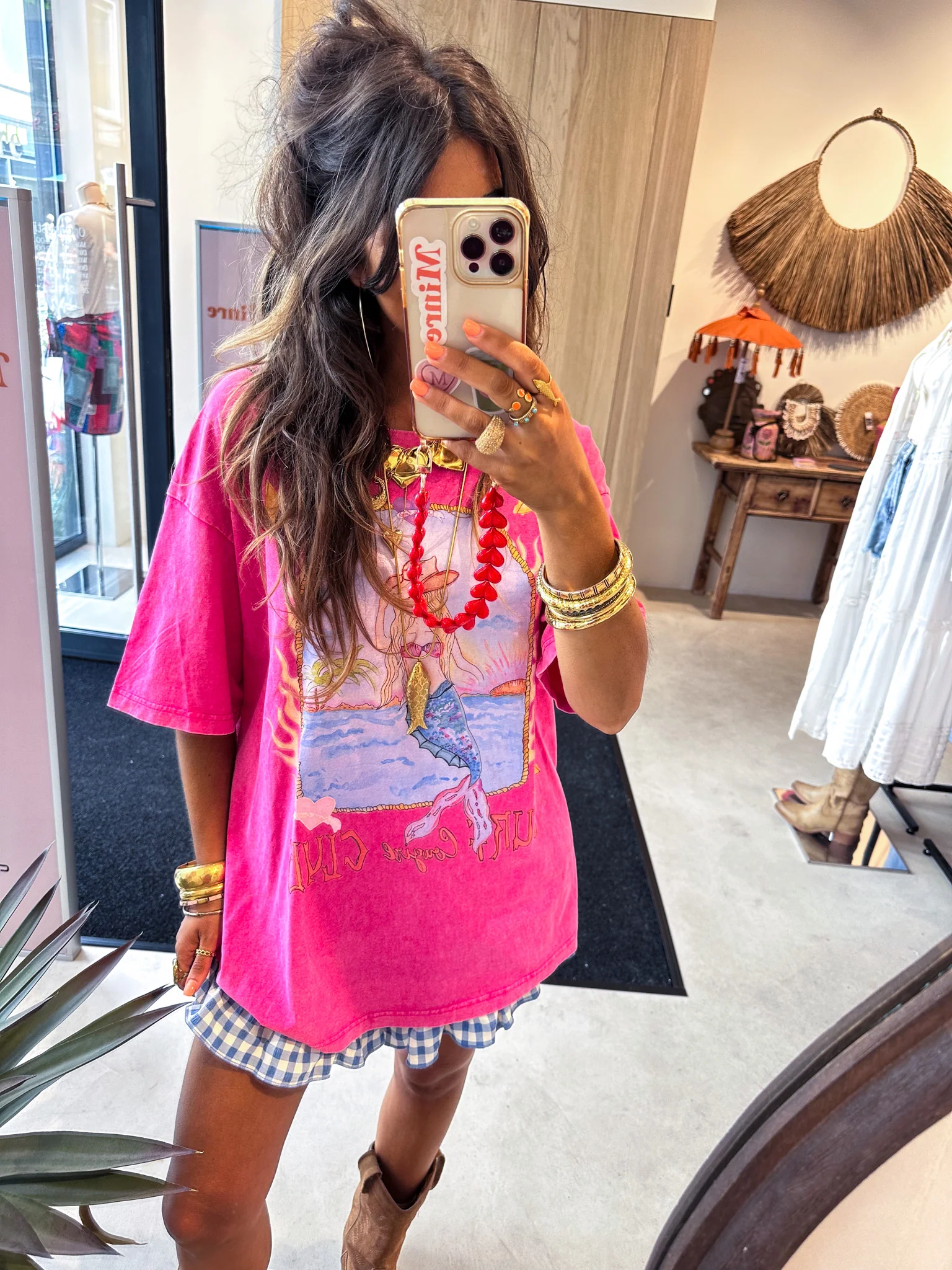 Mermaid T-Shirt Roze - Image 7