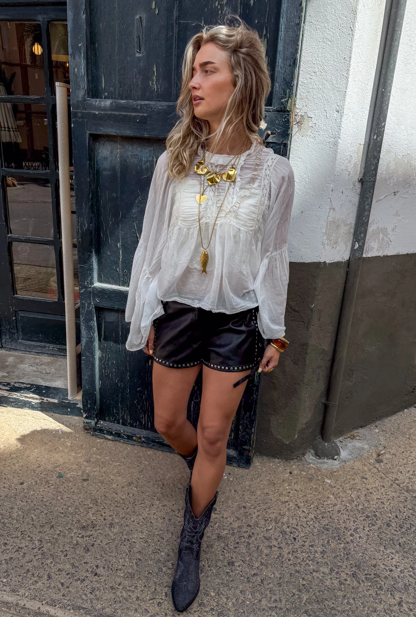 Michaela Blouse Wit - Image 3