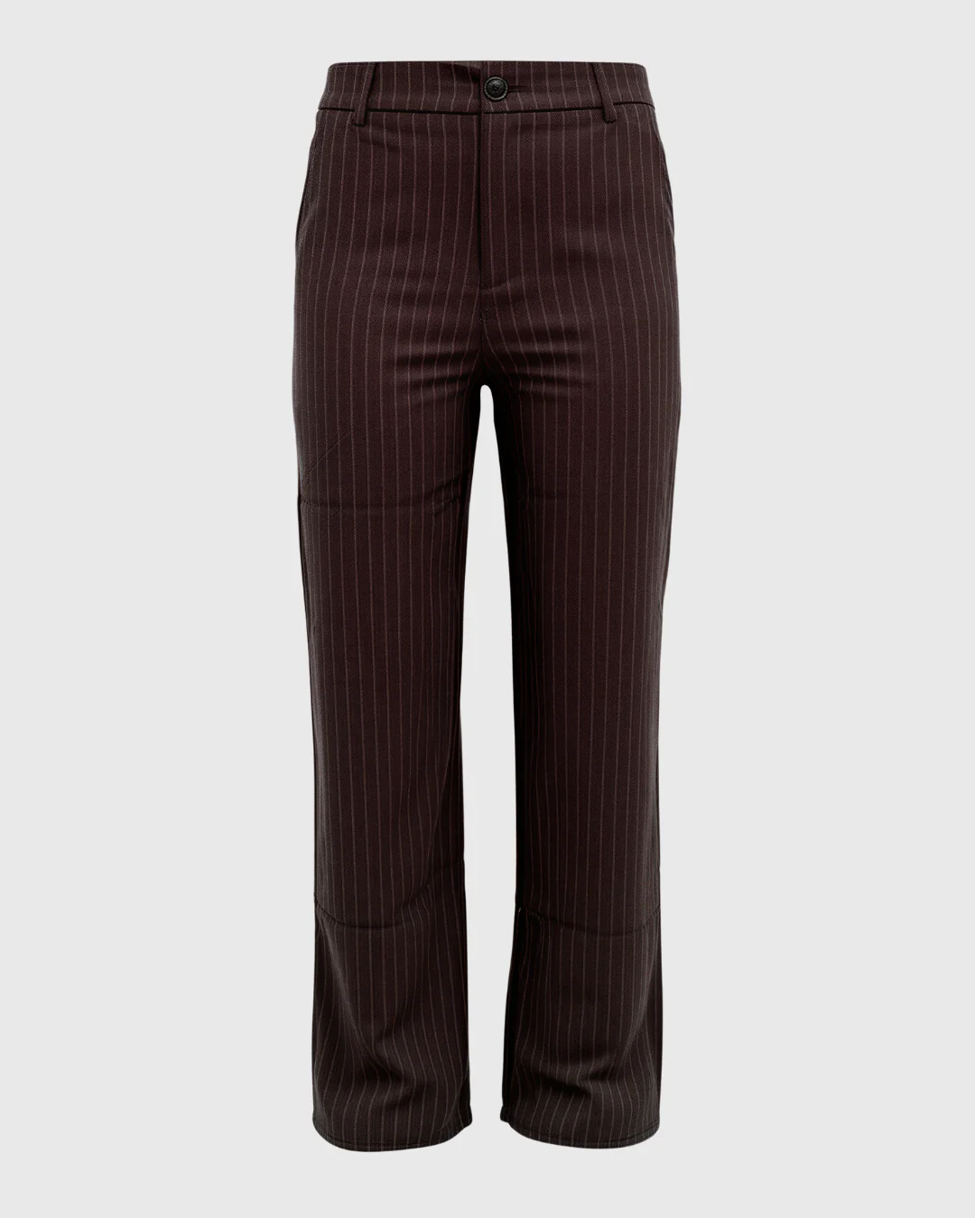 Mist Pantalon Bruin Gestreept - Image 3