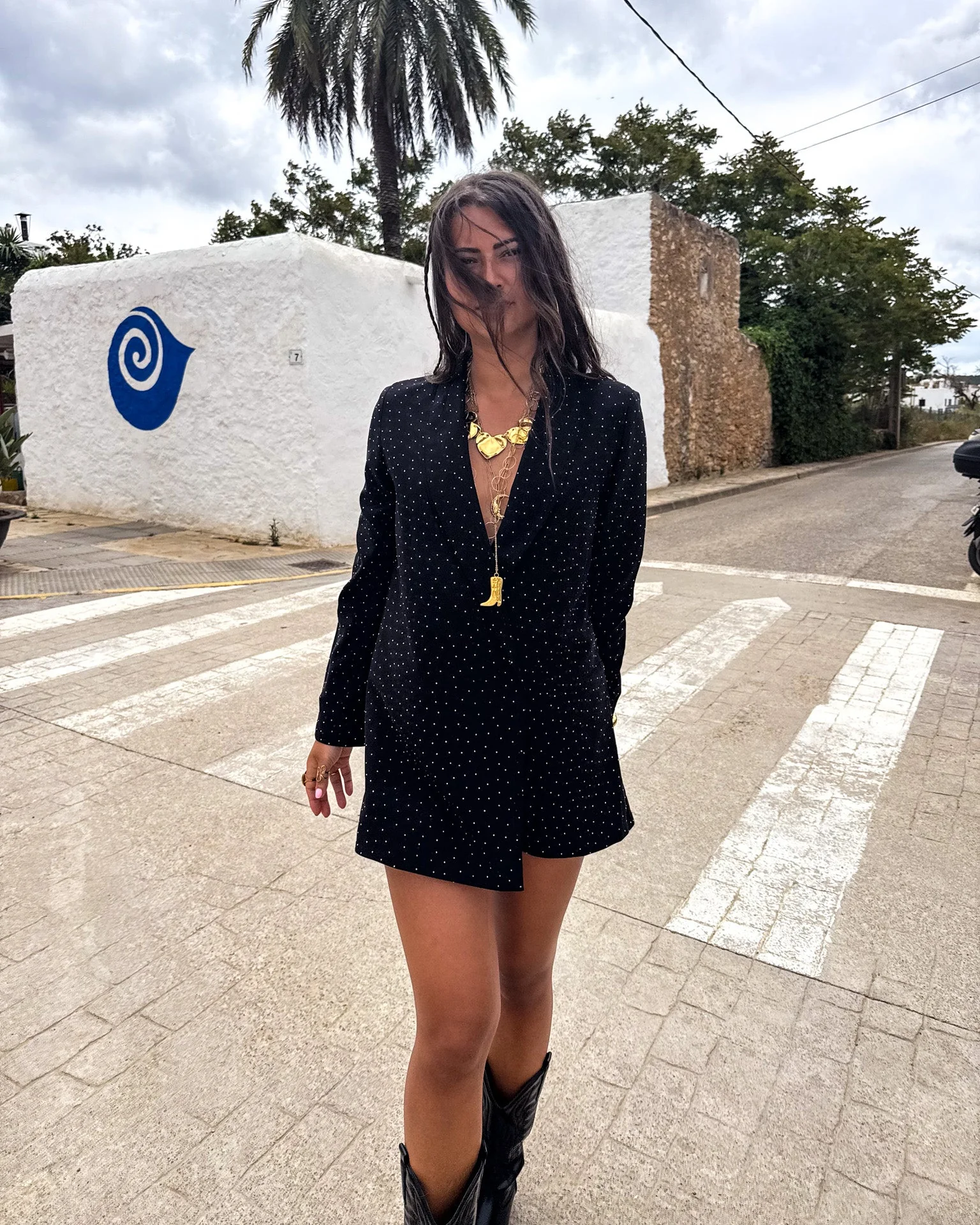 Moments Playsuit Zwart - Image 3