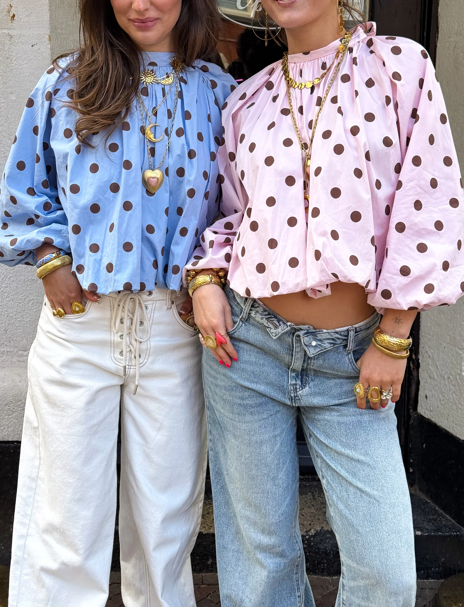 Mona Stippen Top Roze - Image 3