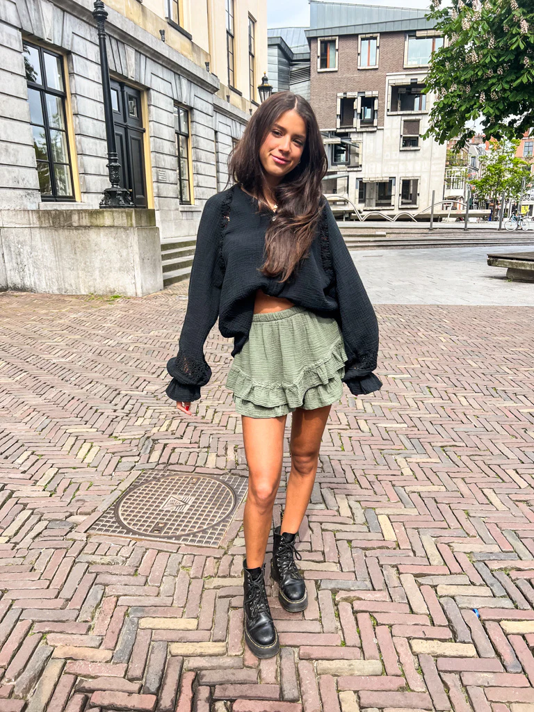 Montana Blouse Zwart - Image 3