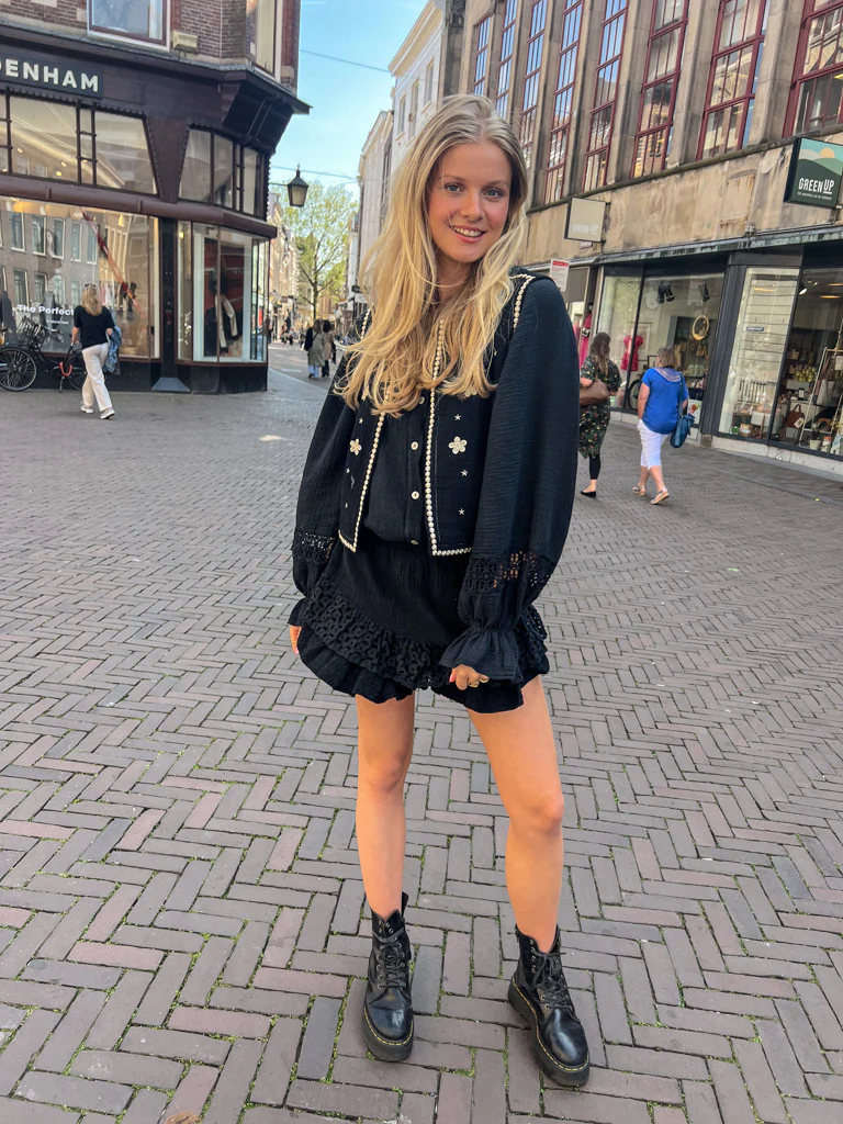 Montana Blouse Zwart - Image 5
