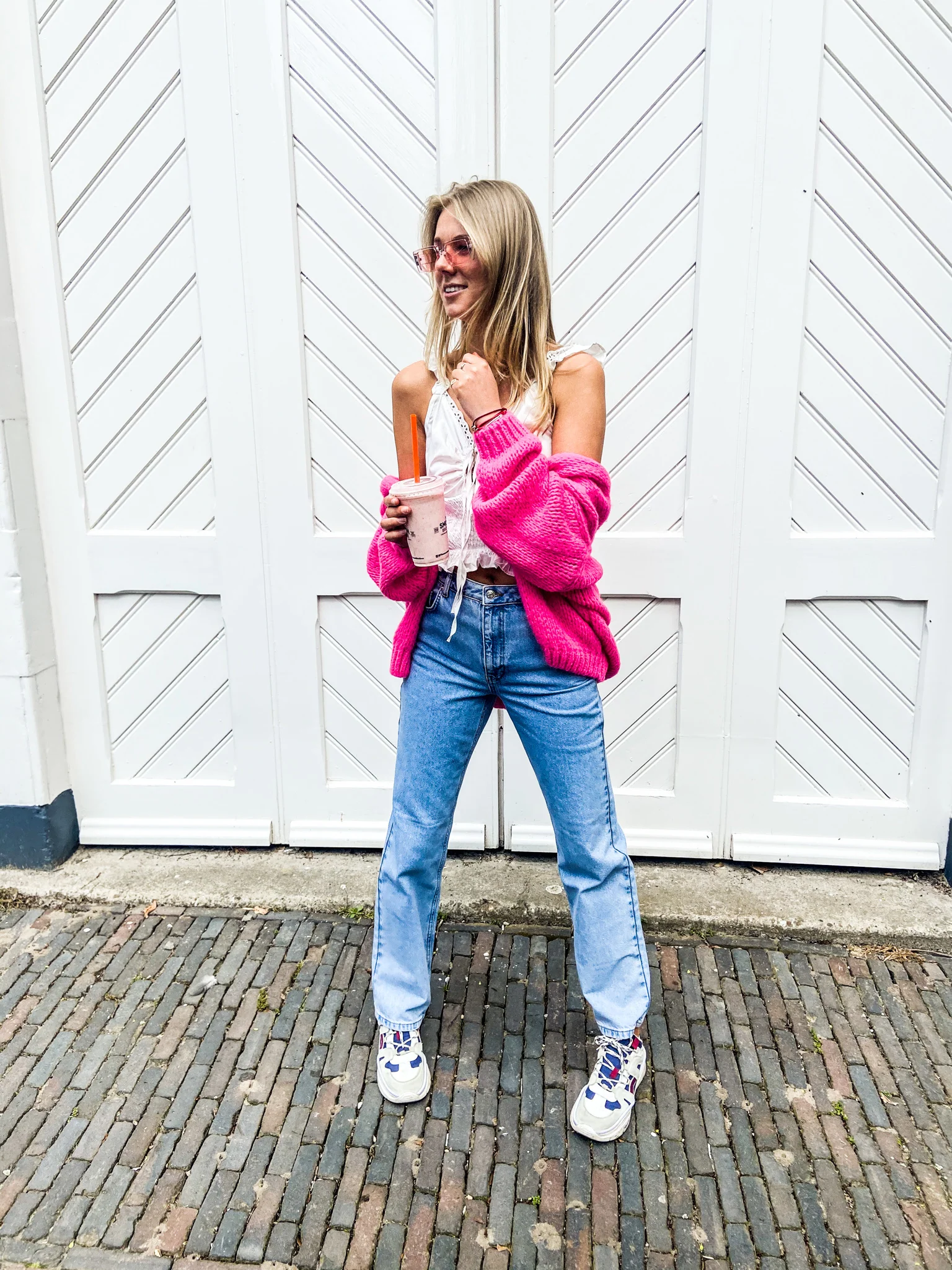 Moon Vest Fuchsia Roze - Image 3