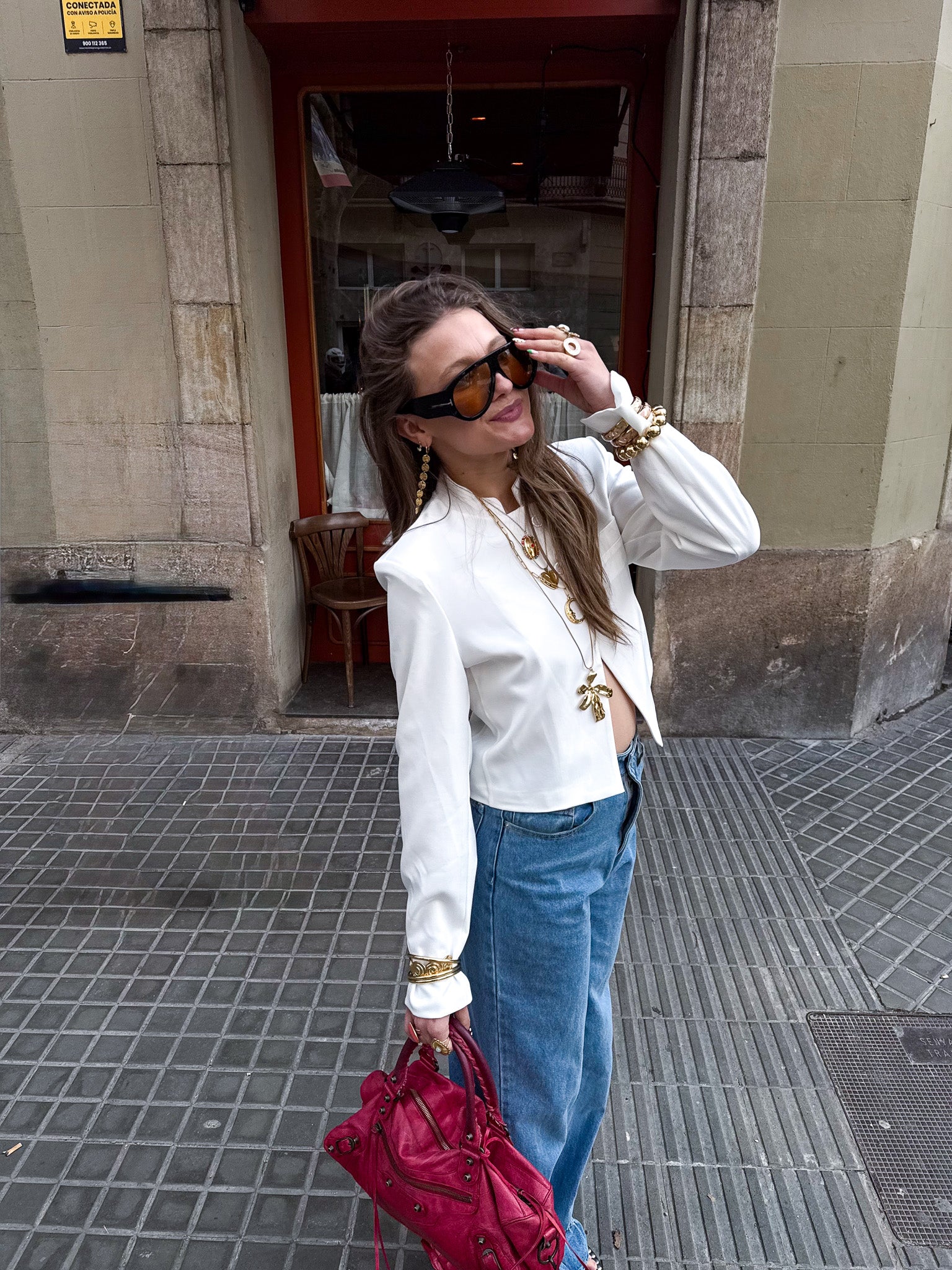 Moonie Blazer Wit - Image 6