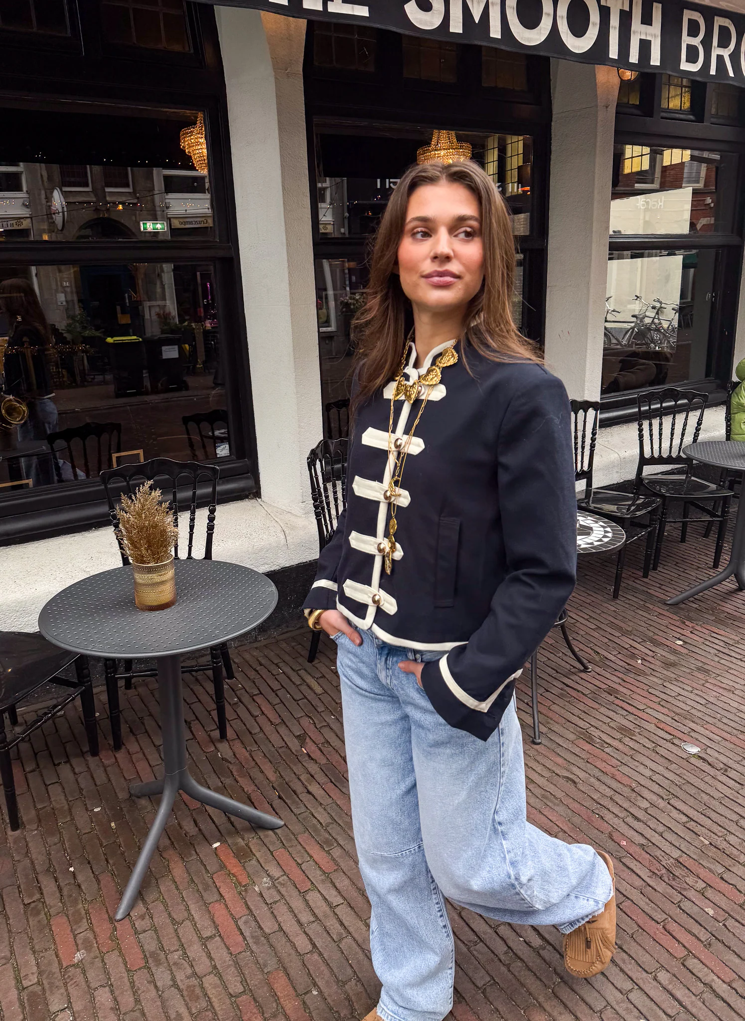 Napoleon Jacket Navy - Image 7
