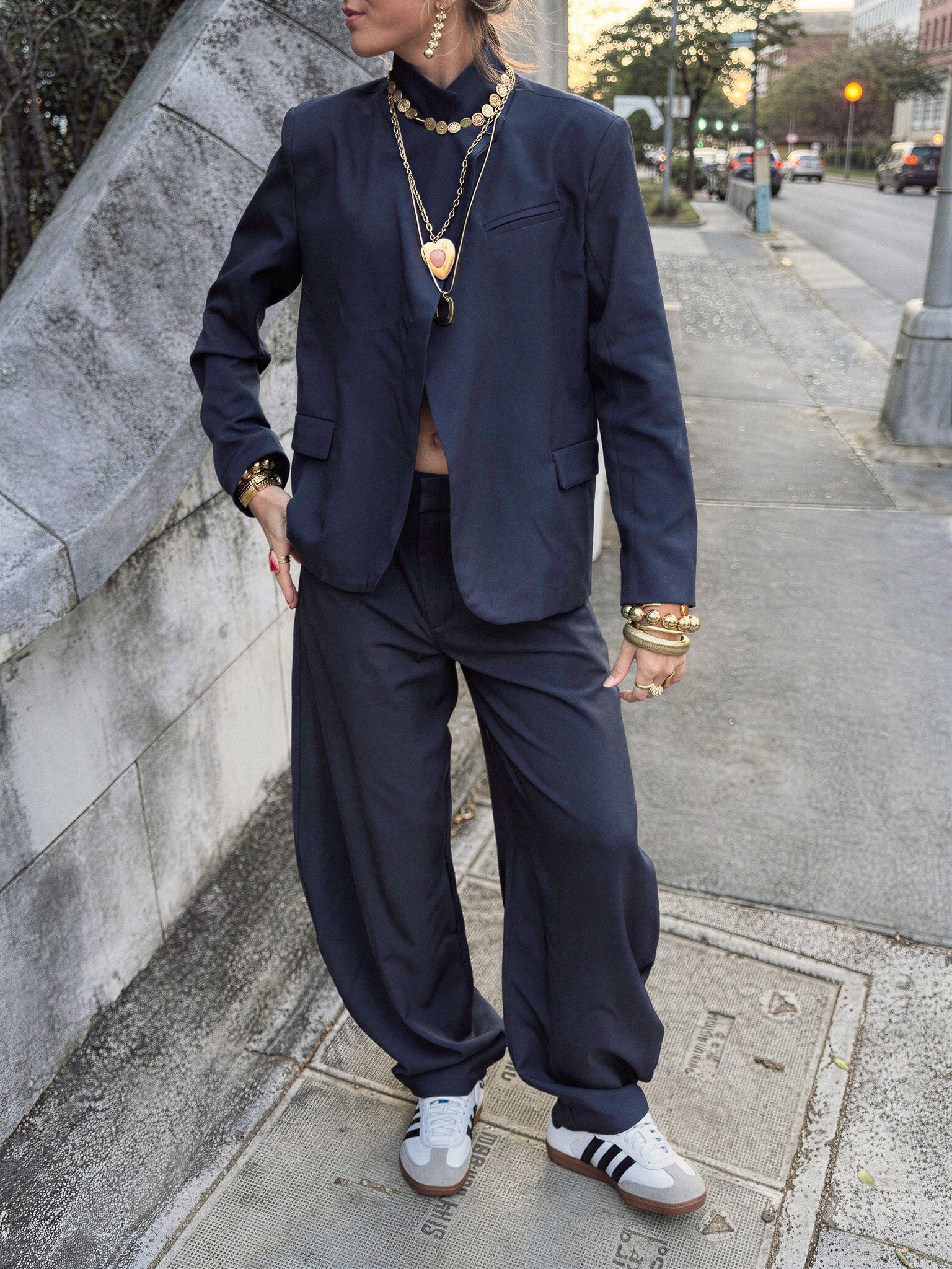 Nina Barrel Pantalon Navy - Image 6