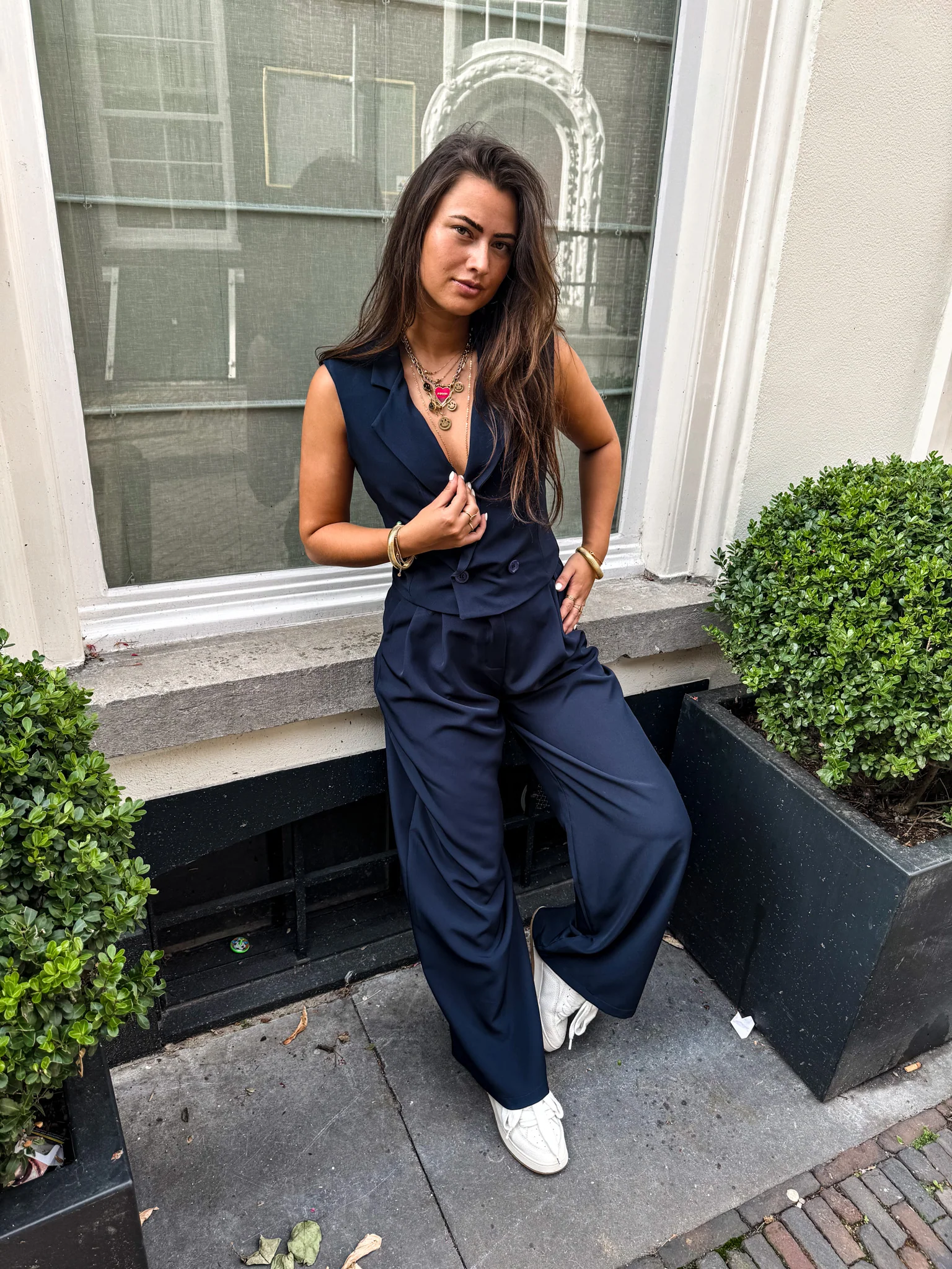 Nora Pantalon Navy - Image 6