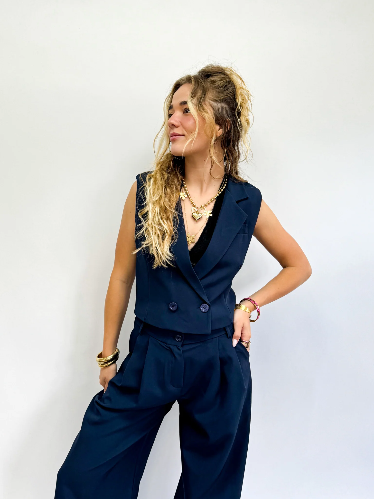Nora Pantalon Navy - Image 7