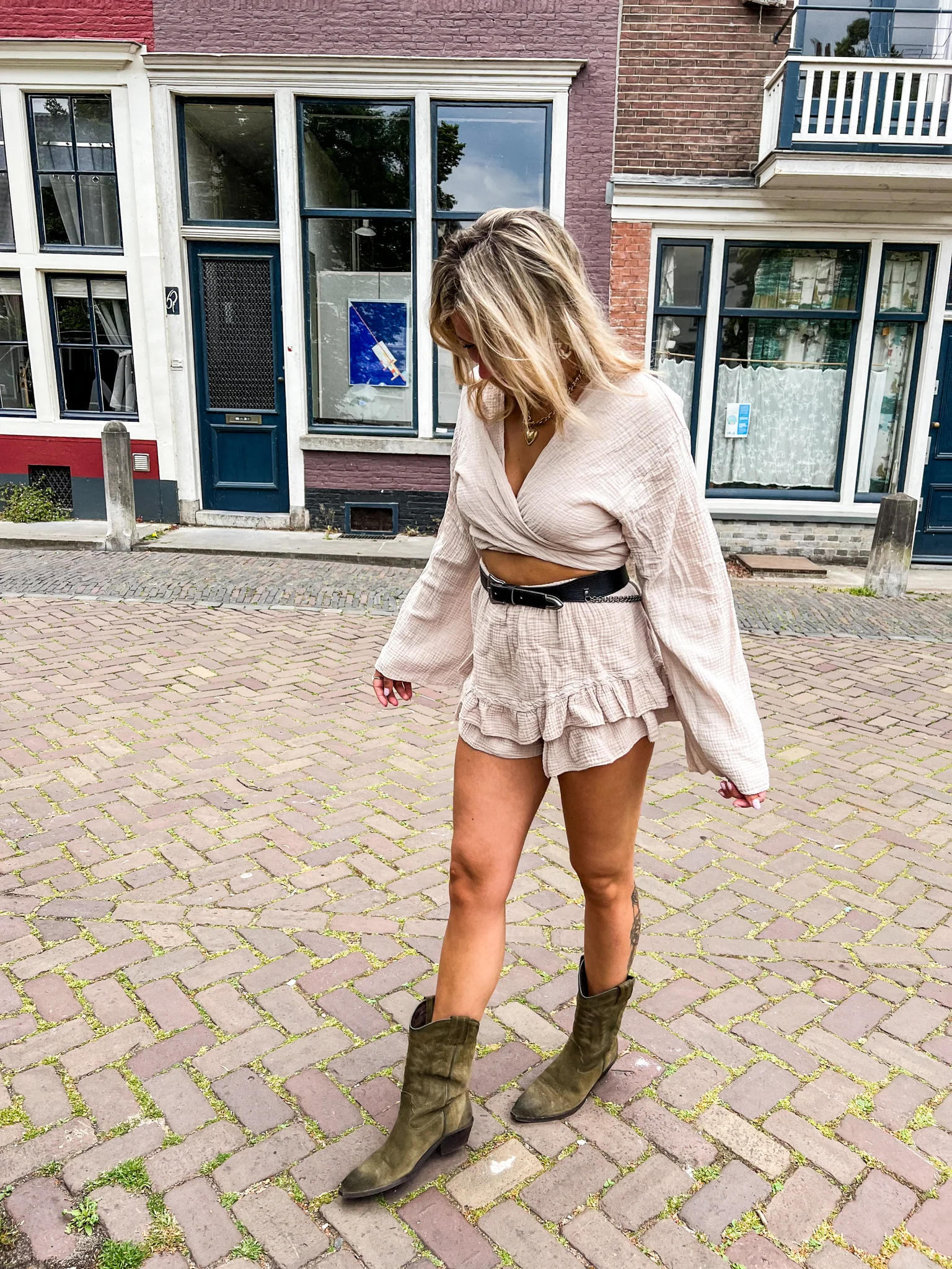 Palermo Skort Sand - Image 10