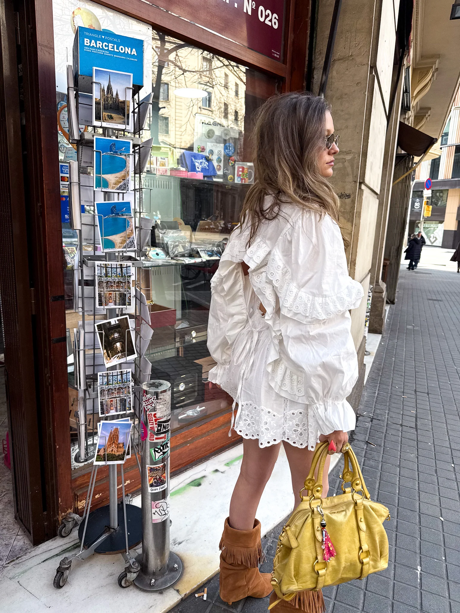 Polly Blouse Wit - Image 4