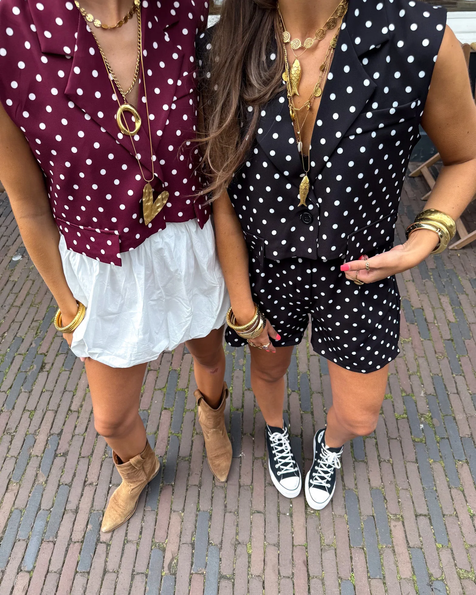 Pom Dots Short Zwart
