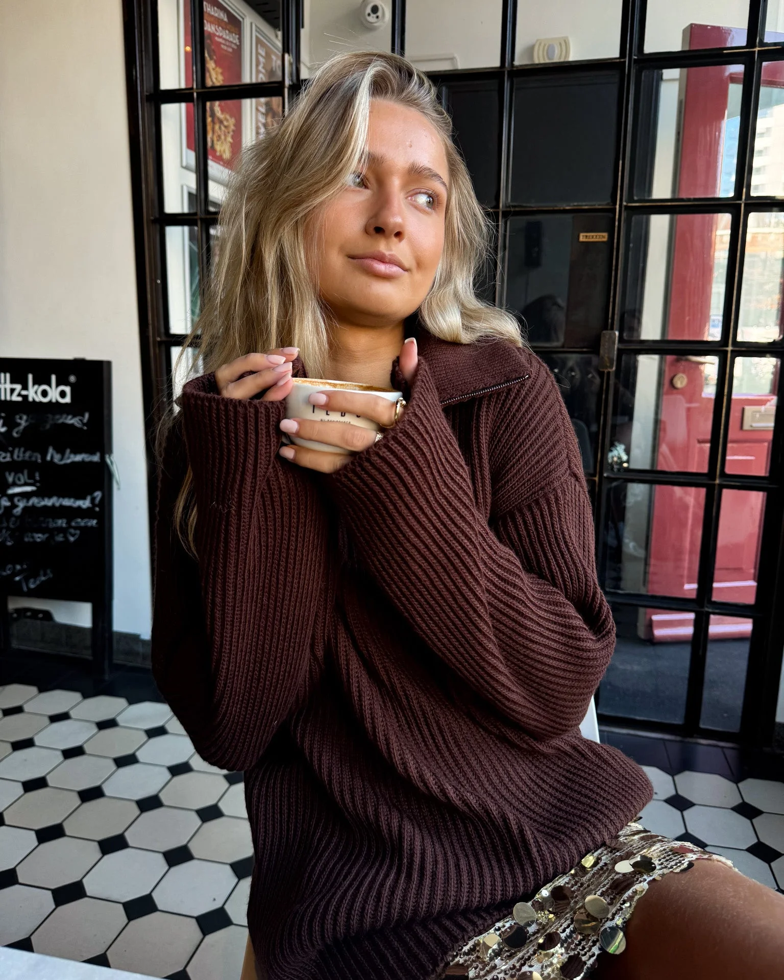 Pullover Brown