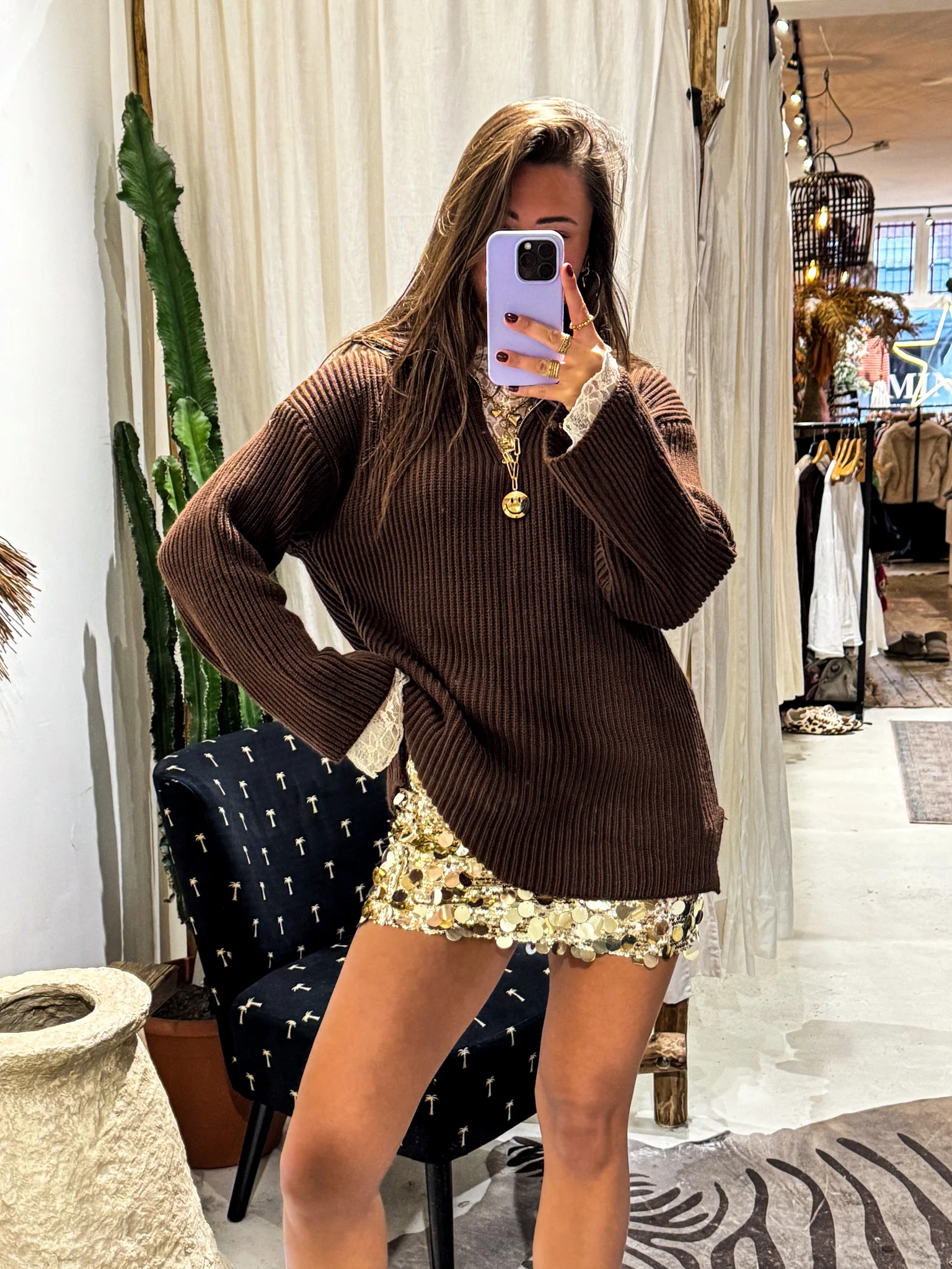 Pullover Brown - Image 5