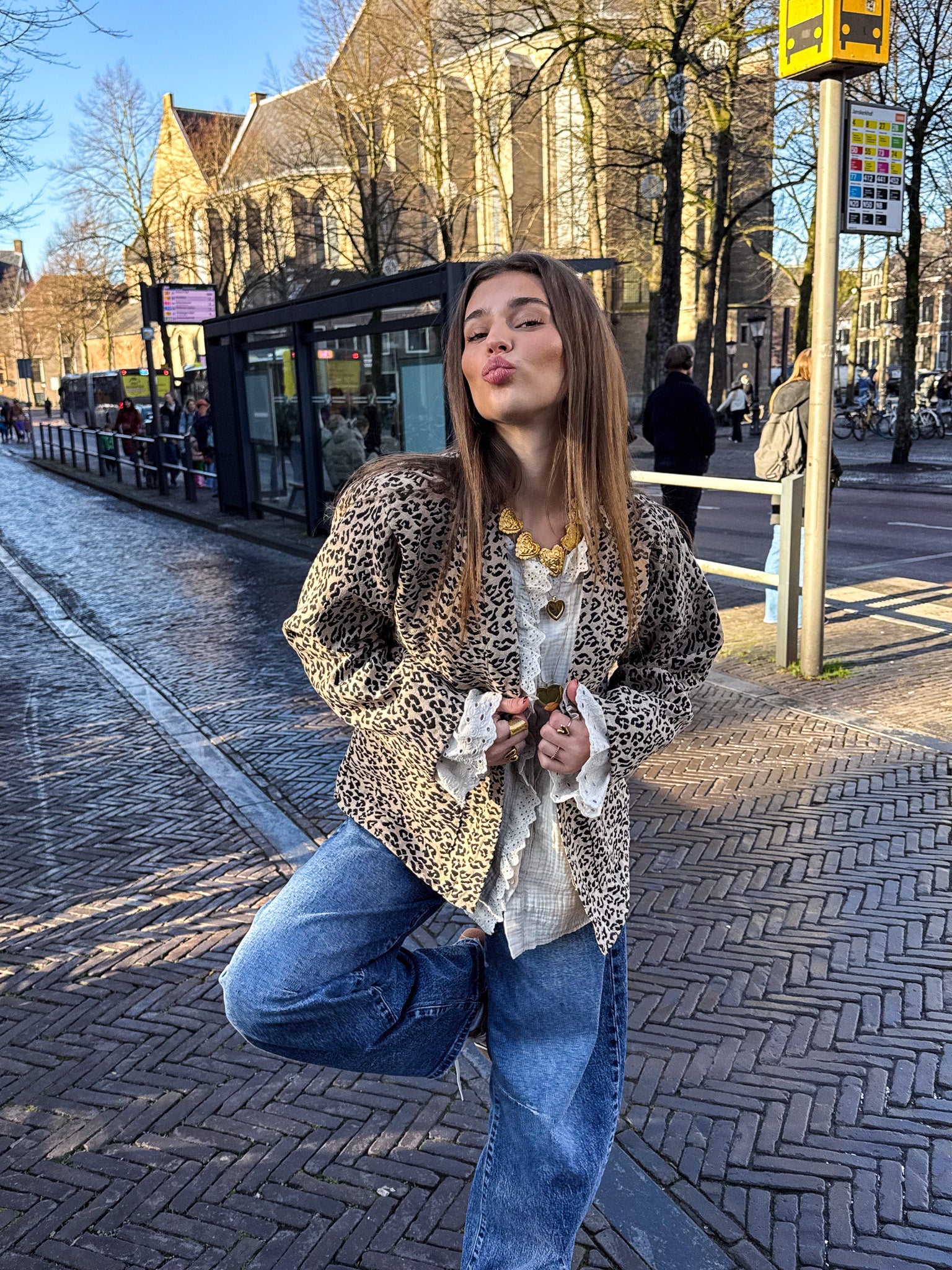 Reeve Leopard Jacket - Image 3
