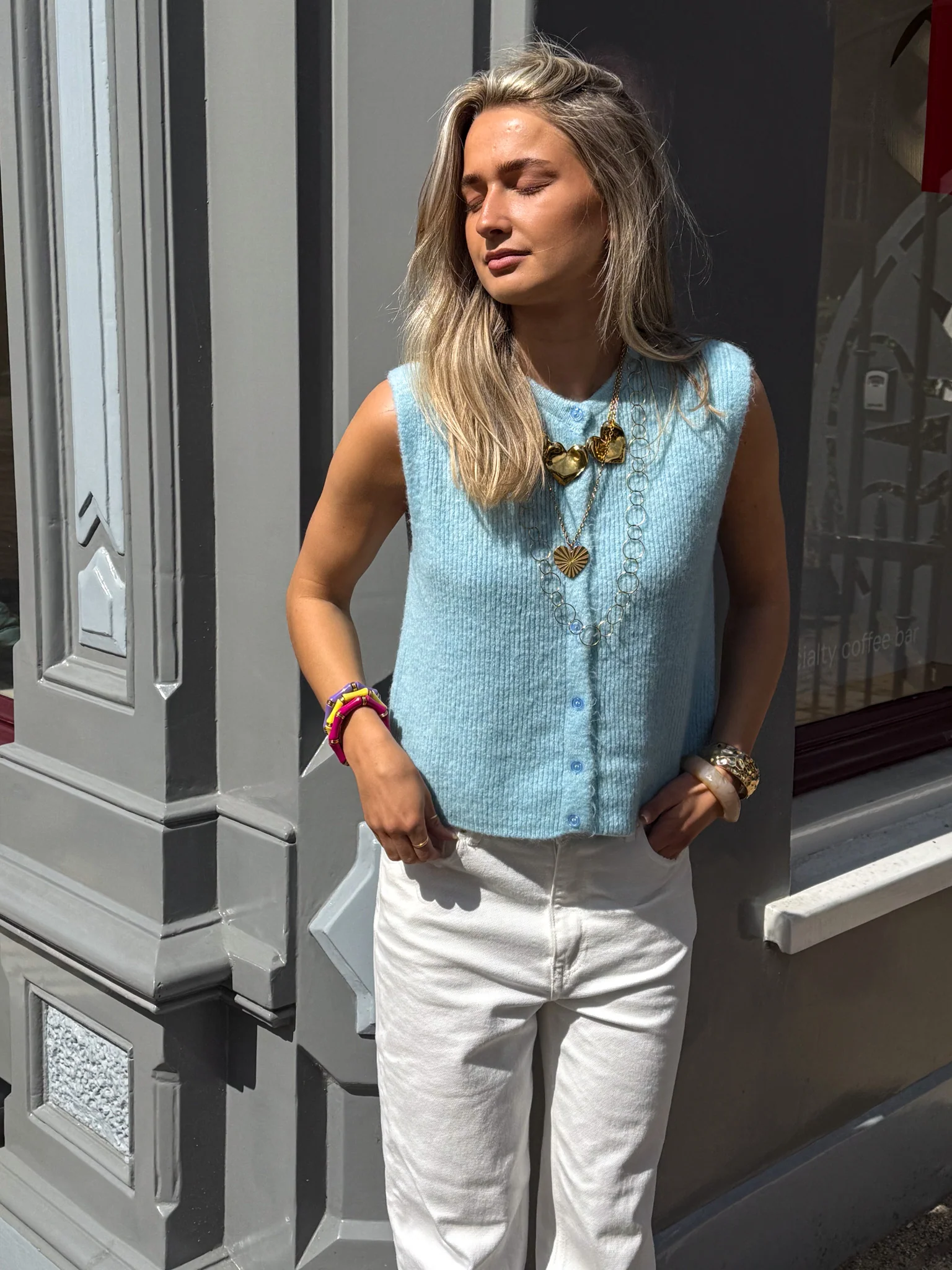 Rox Gilet Licht Blauw - Image 5