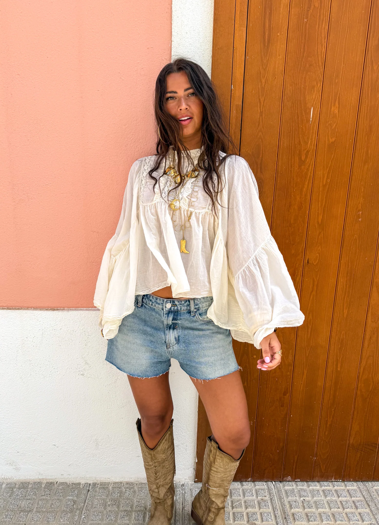 Ruby Denim Shorts - Image 3