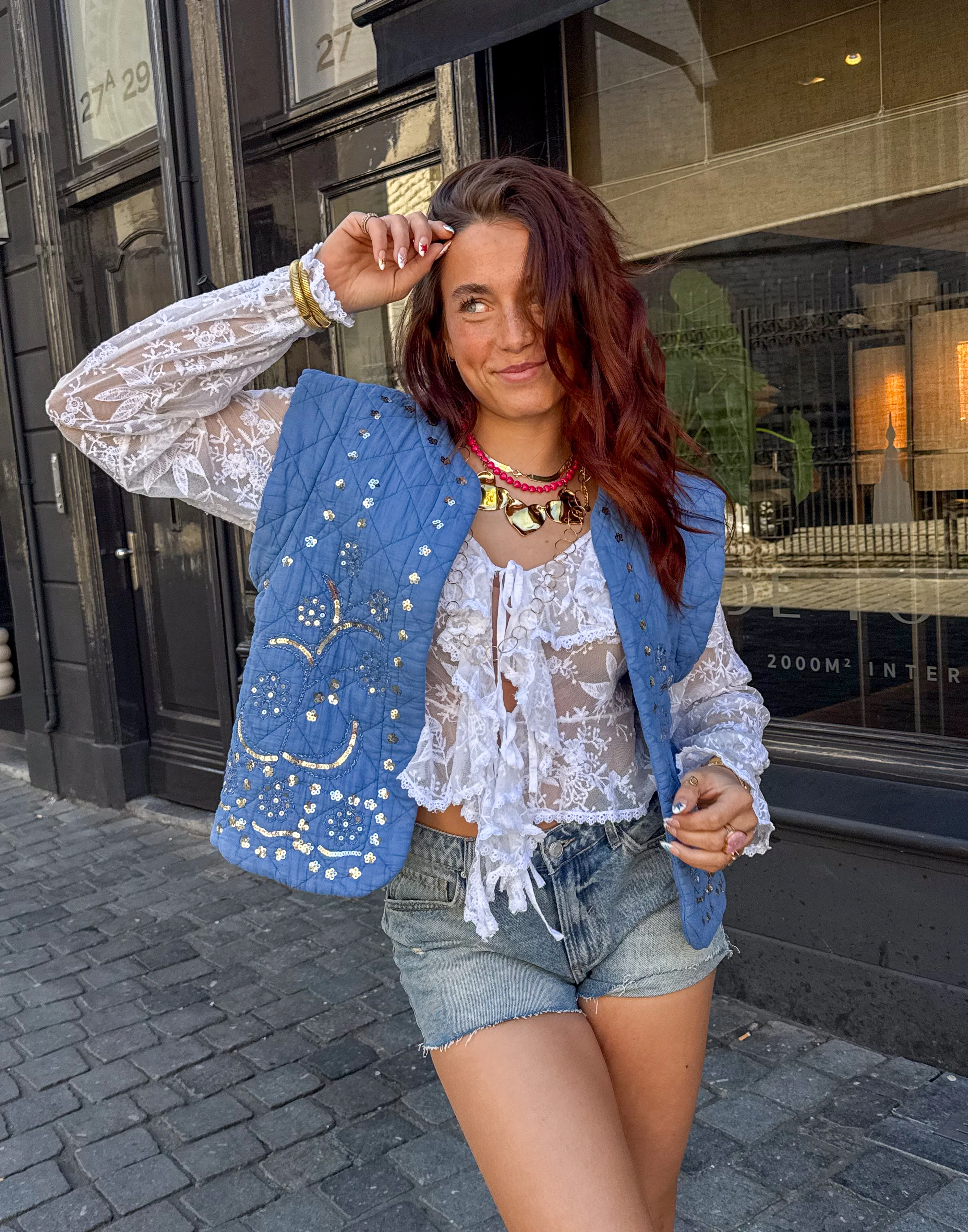 Ruby Denim Shorts - Image 4