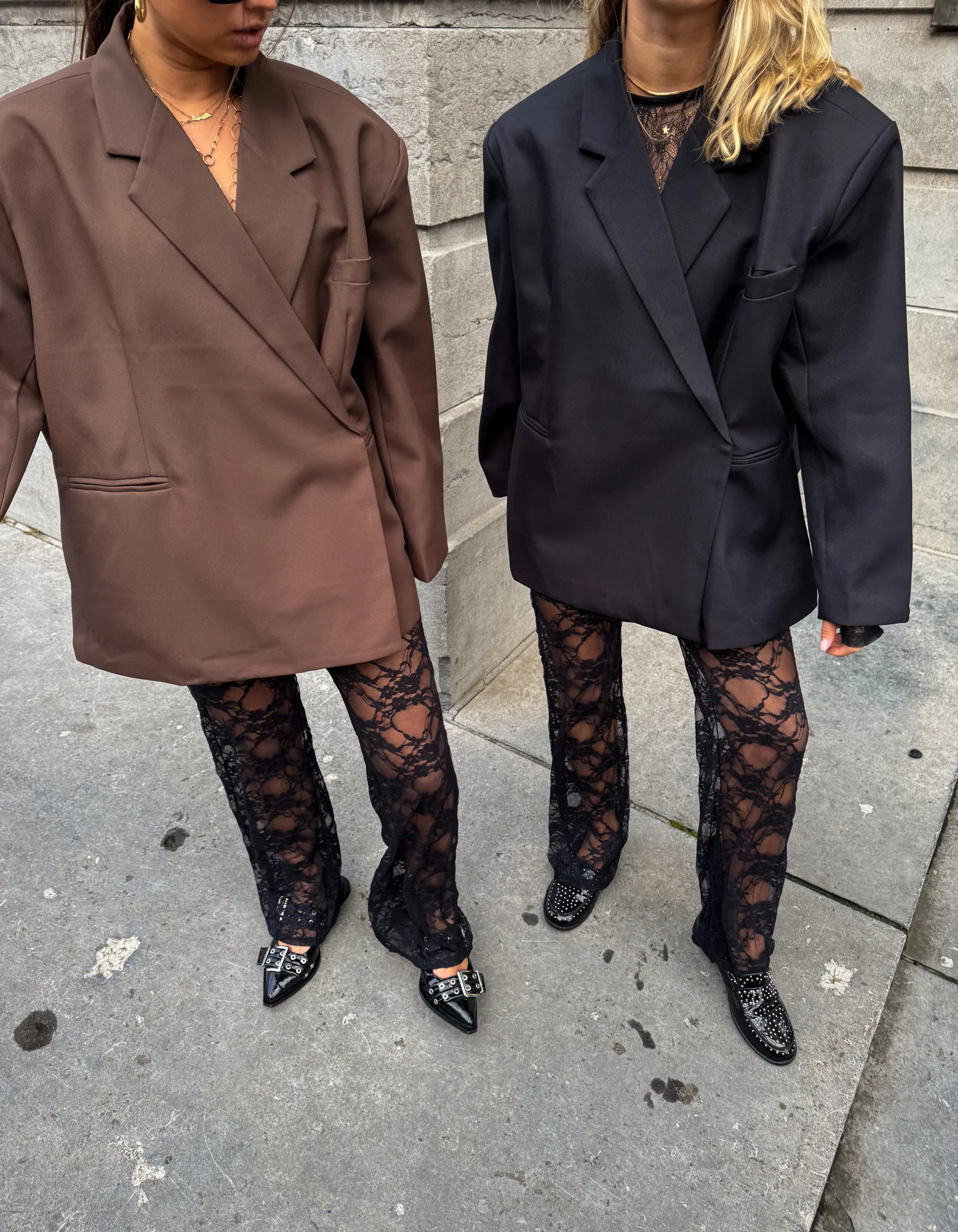 Saint Oversized Blazer Zwart - Image 6