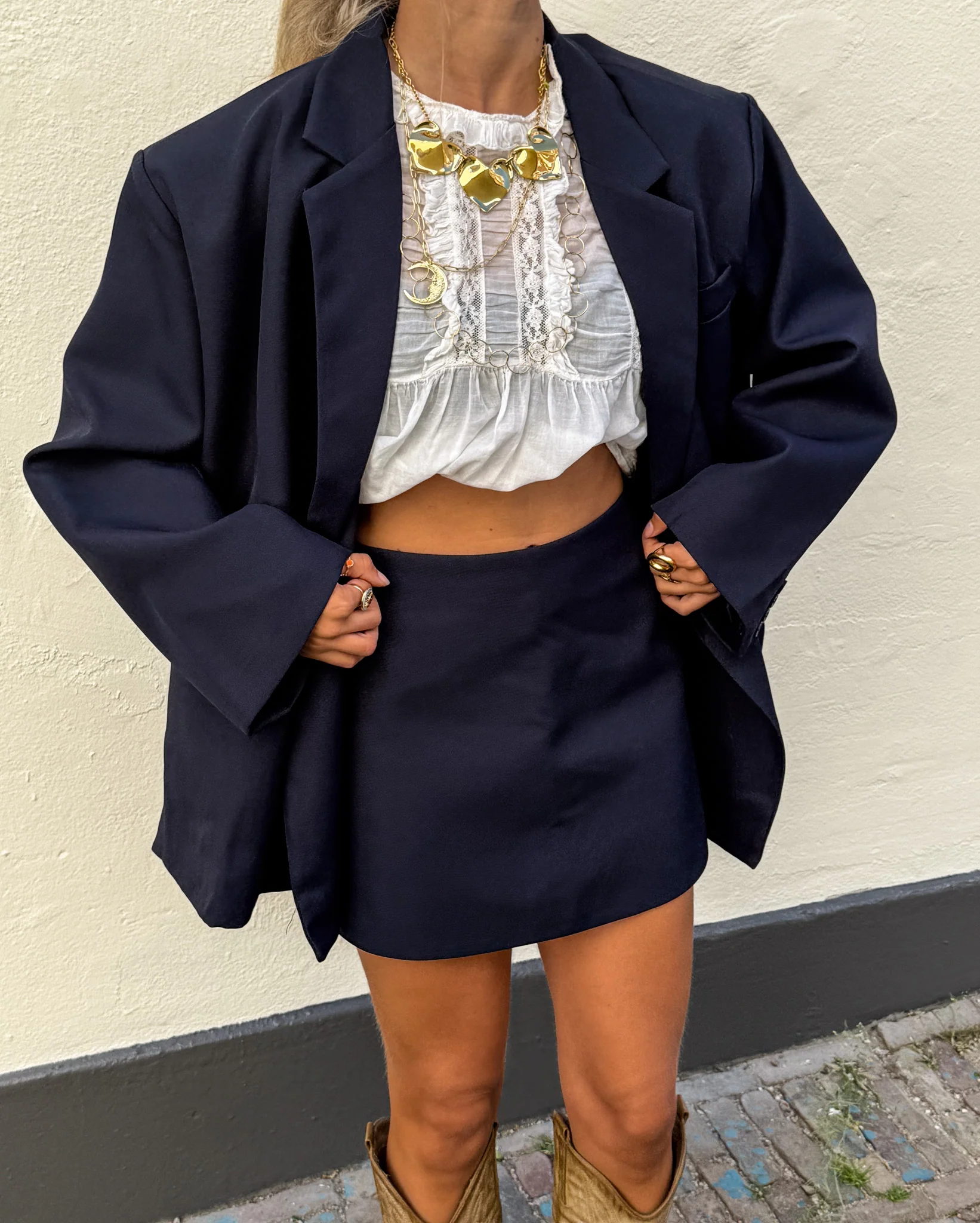 Saint Skort Navy - Image 2