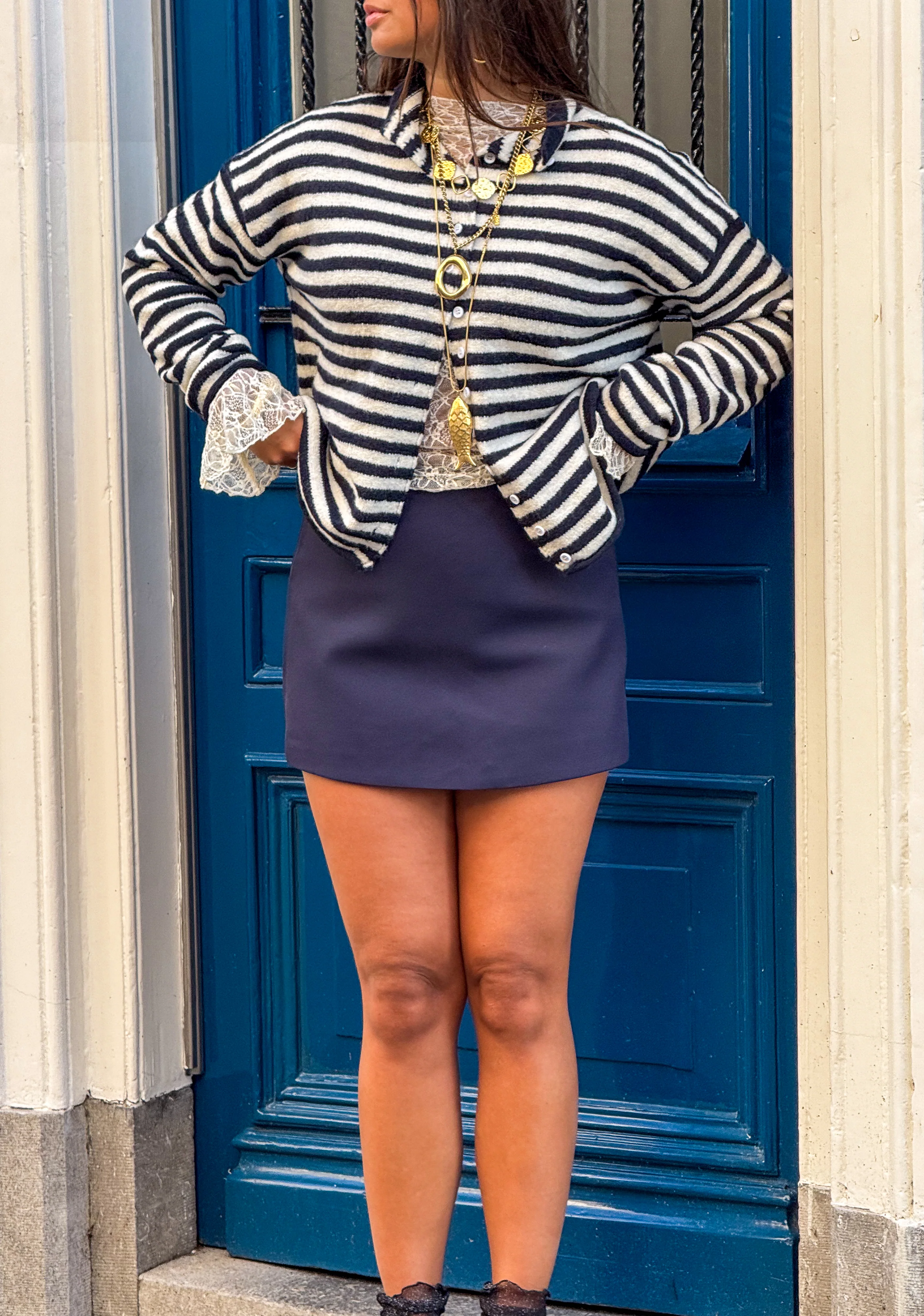 Saint Skort Navy - Image 3