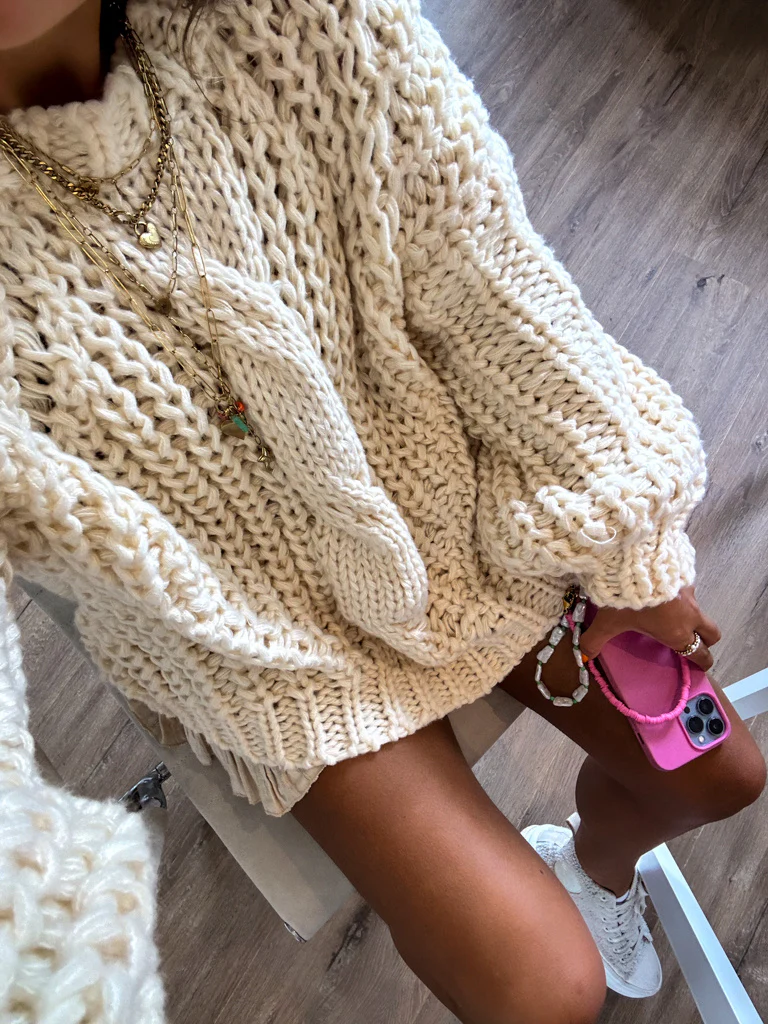 Sammie Trui Beige - Image 12