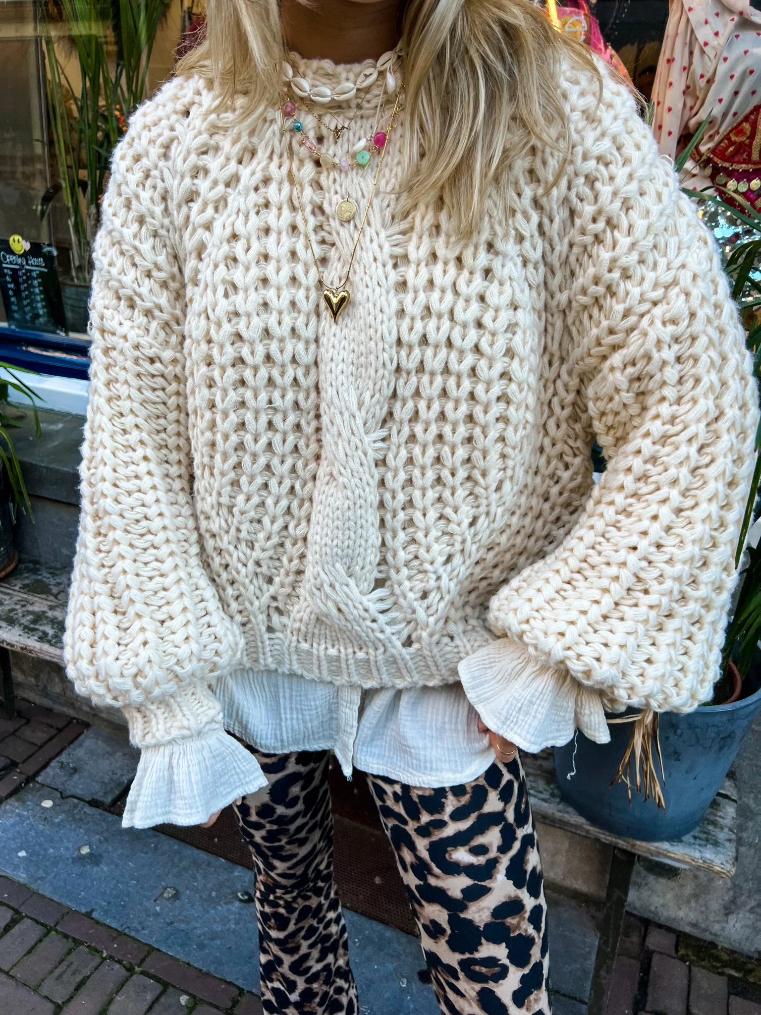 Sammie Trui Beige - Image 9