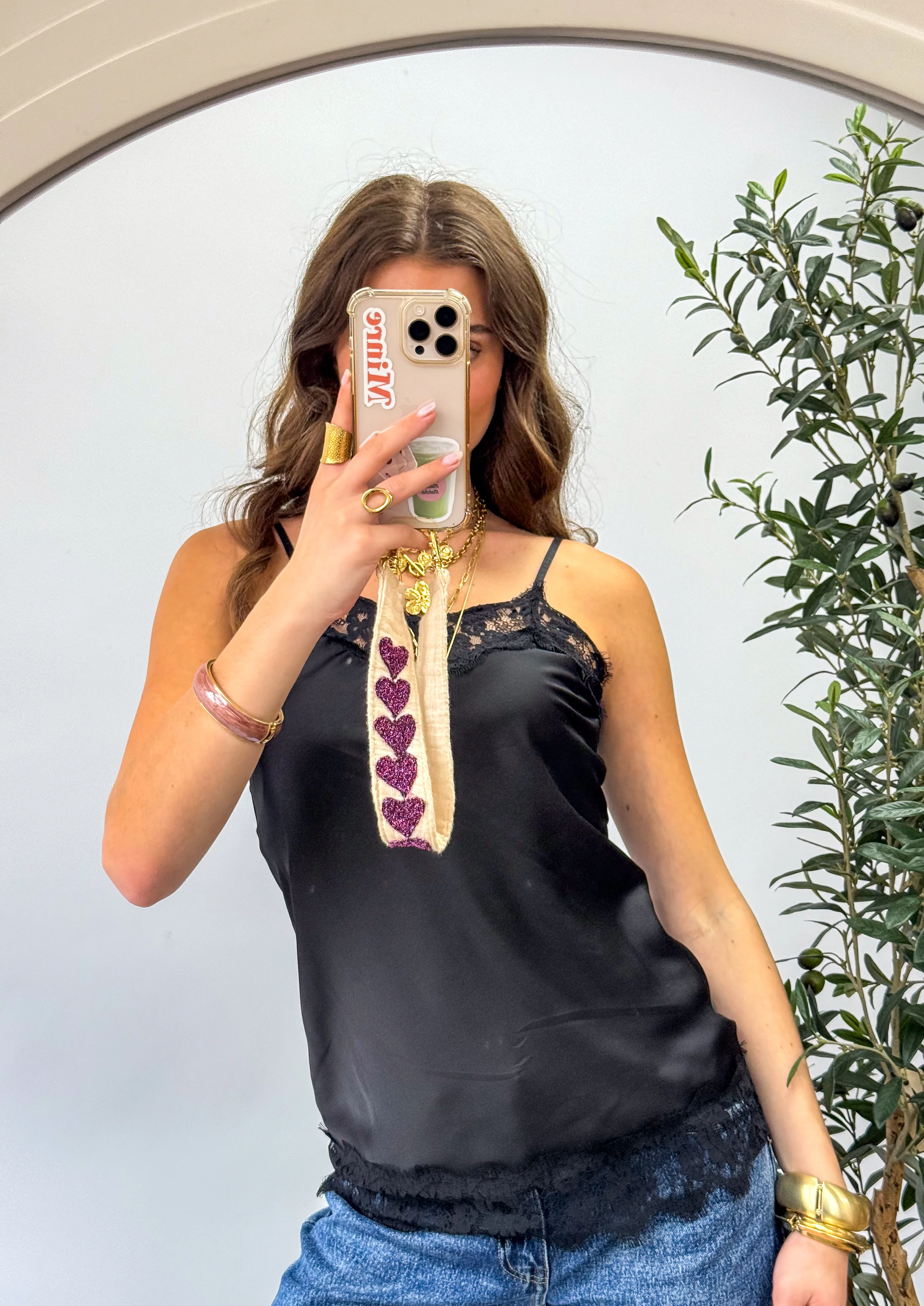 Sensa Lace Top Zwart - Image 7