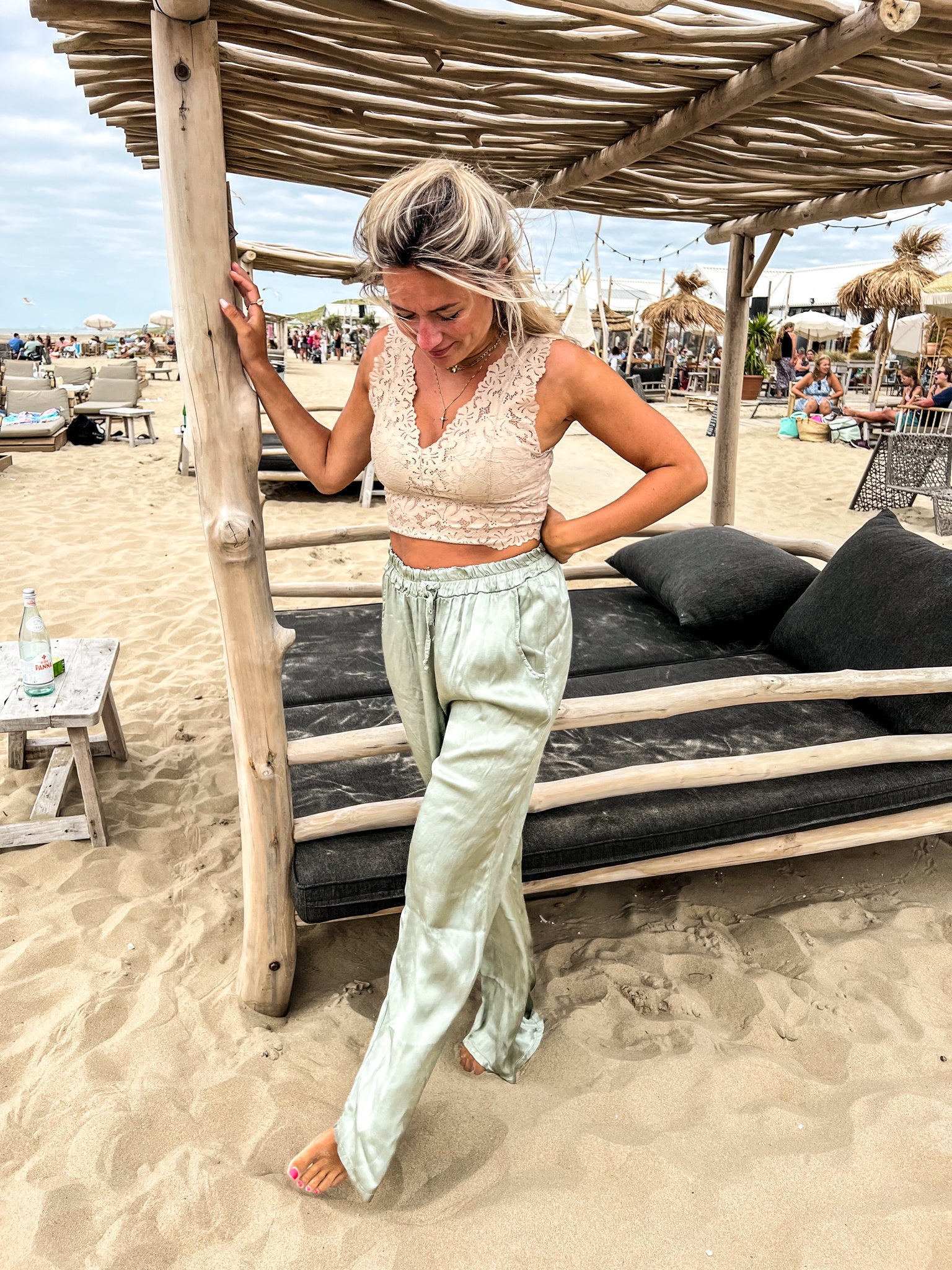 Slice of heaven Pantalon Olijf Groen - Image 8