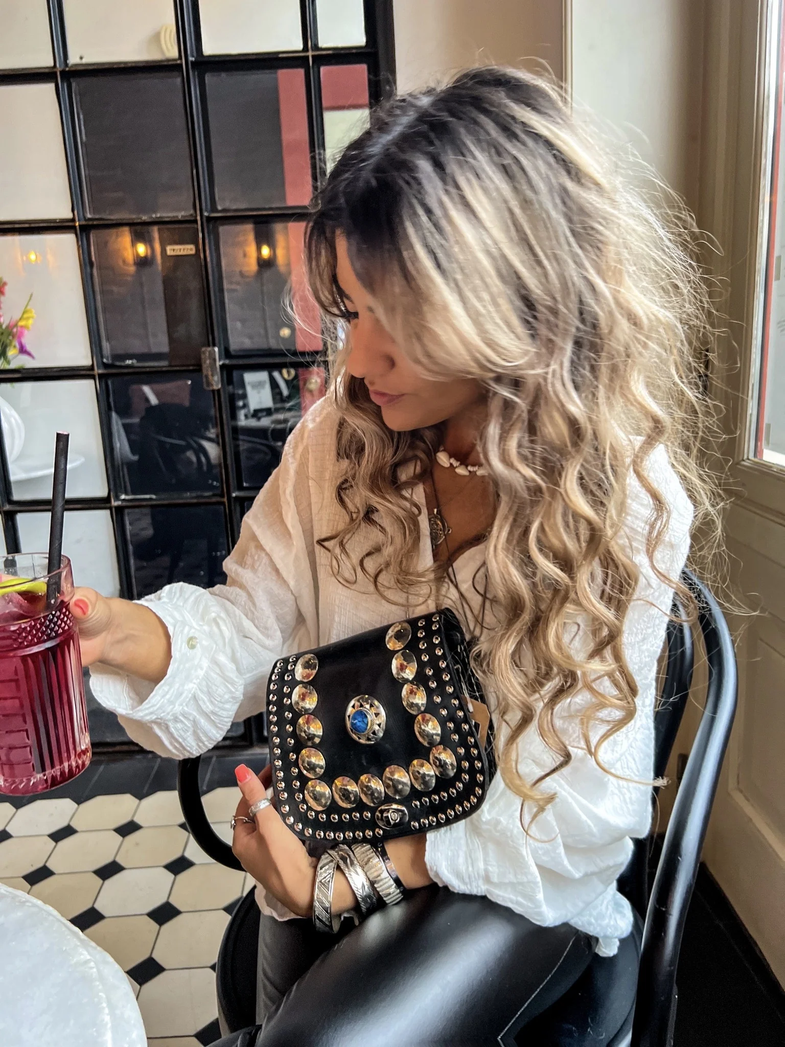 Souk Leather Bag Cuore - Image 7