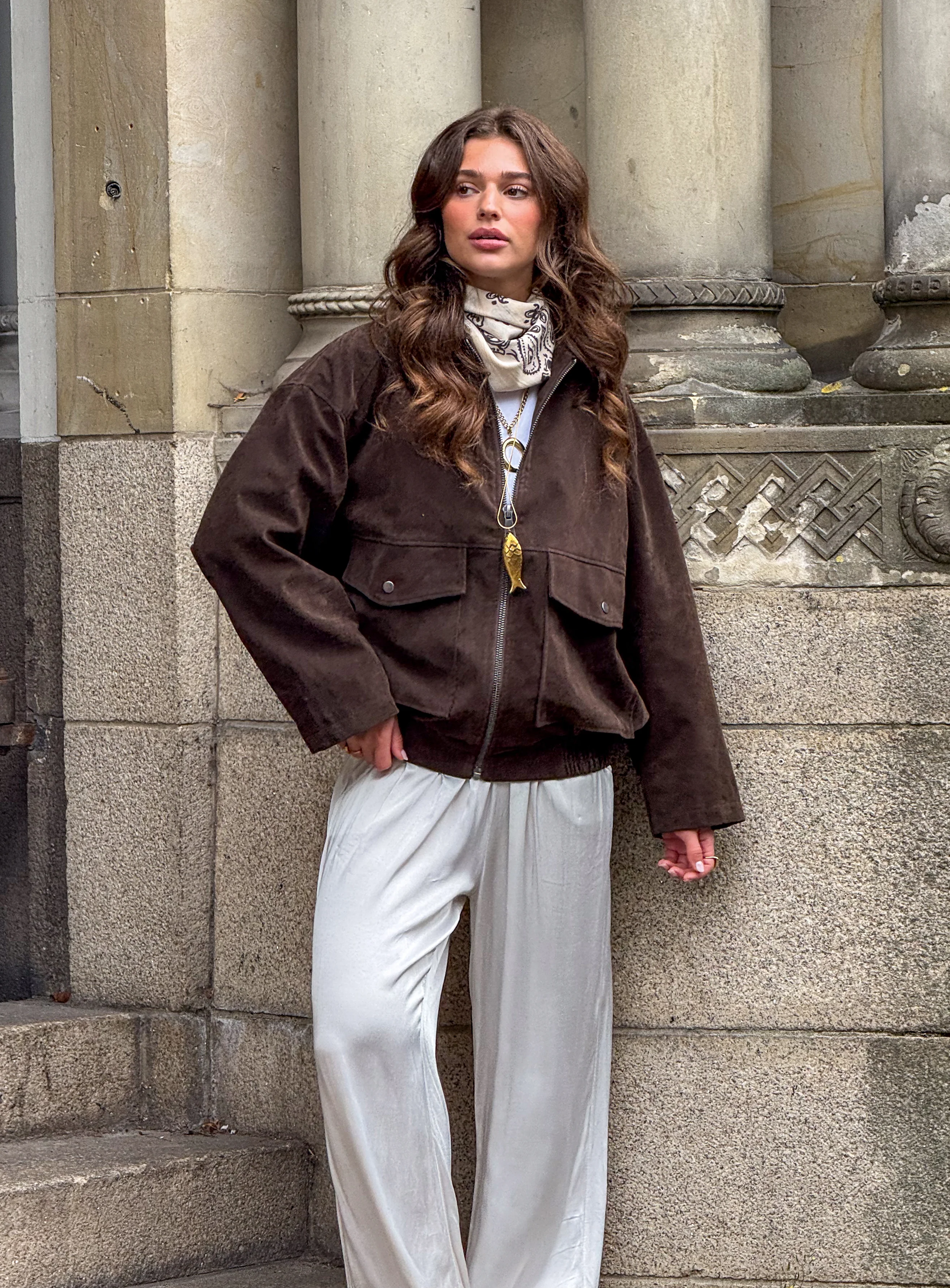 Soul Suede Jacket Bruin - Image 5